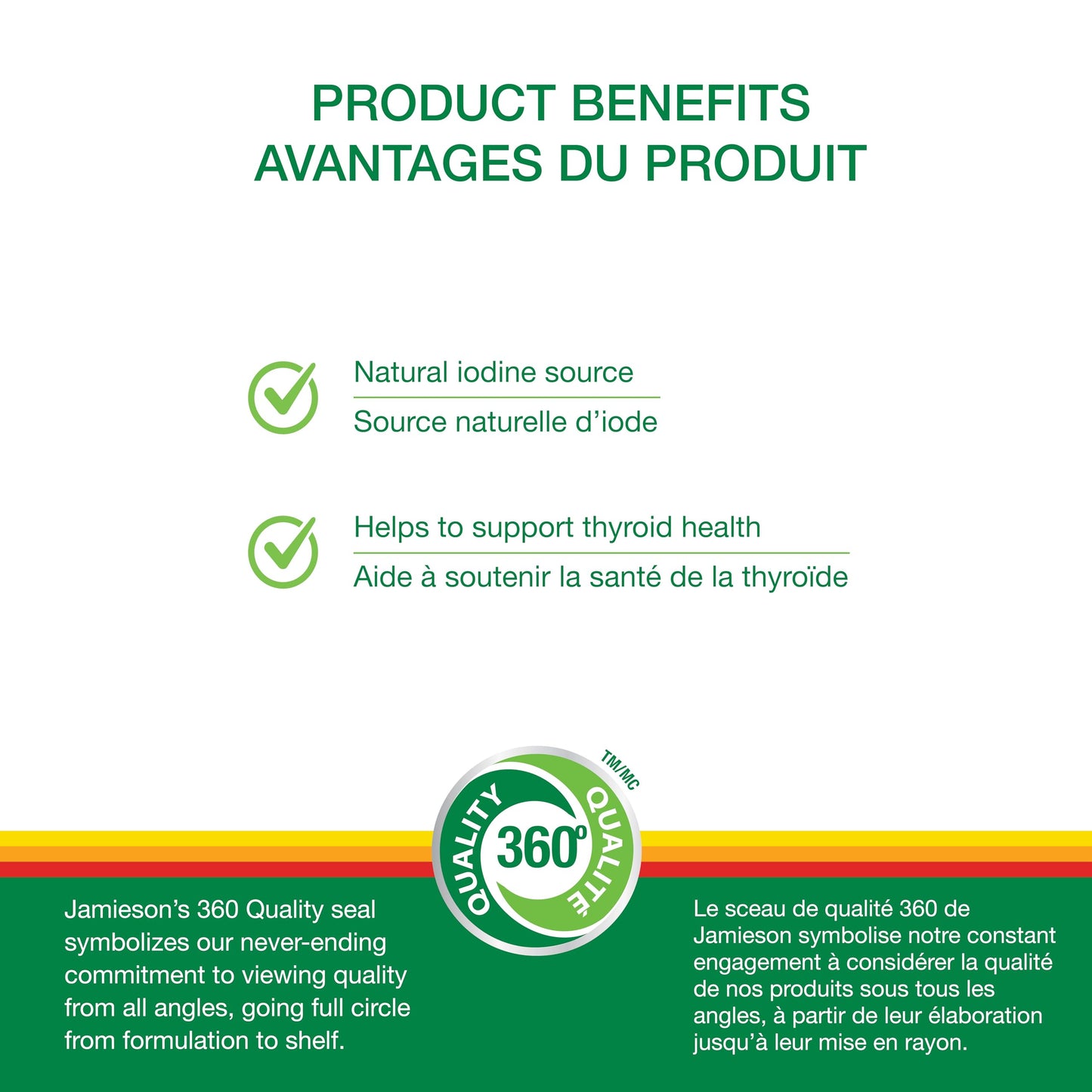 Jamieson Kelp 650mg Tablets, 100 Tablets