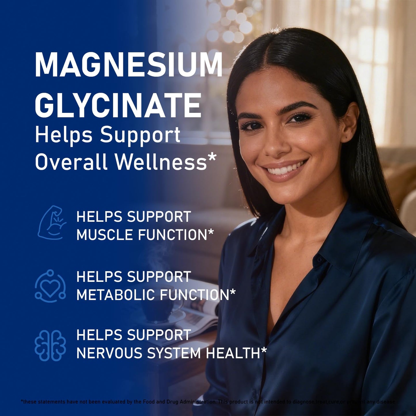 Redimas Magnesium Glycinate Gummies 400mg, 60 Count