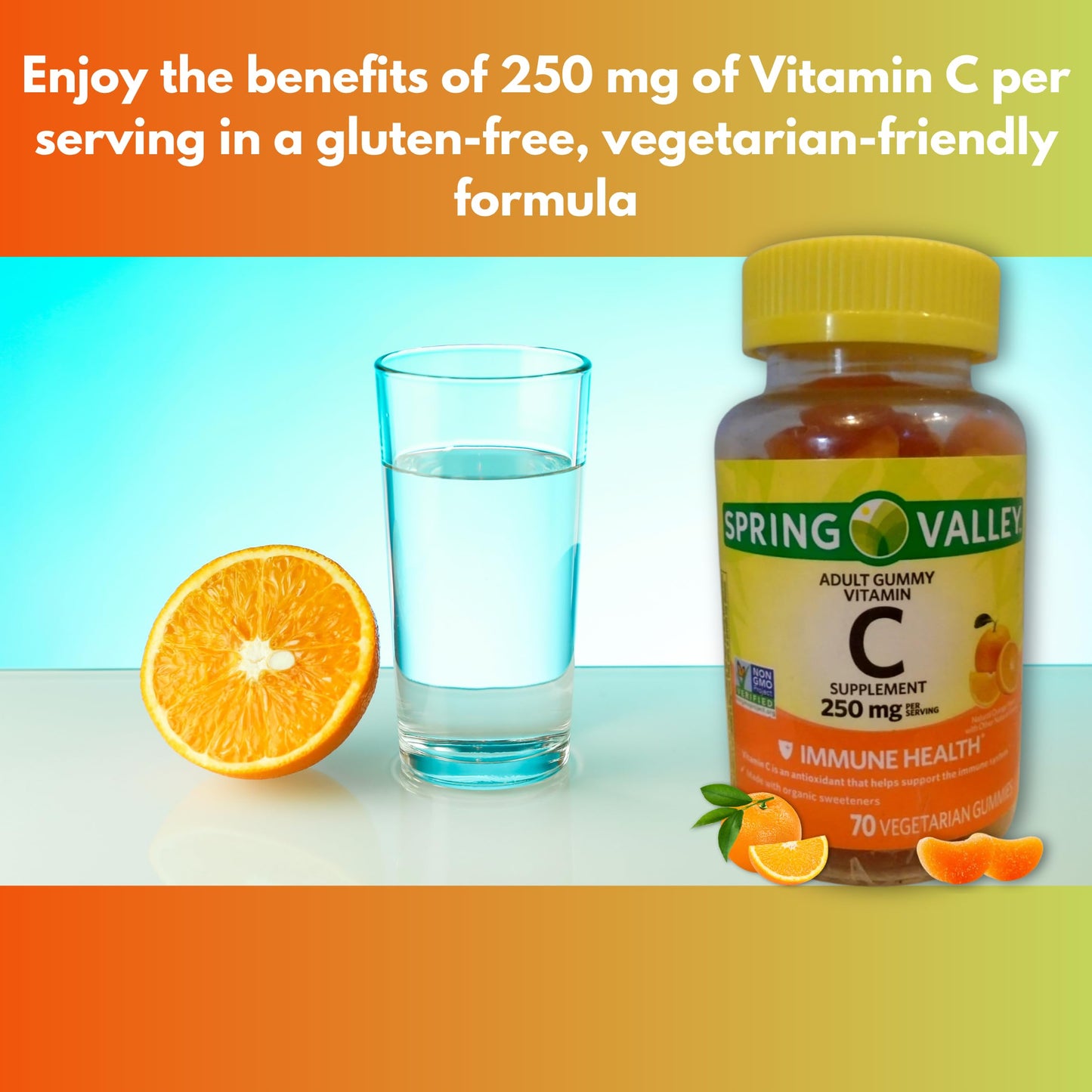 FUSION SHOP STORE Vitamin C 250mg Tablets, 35