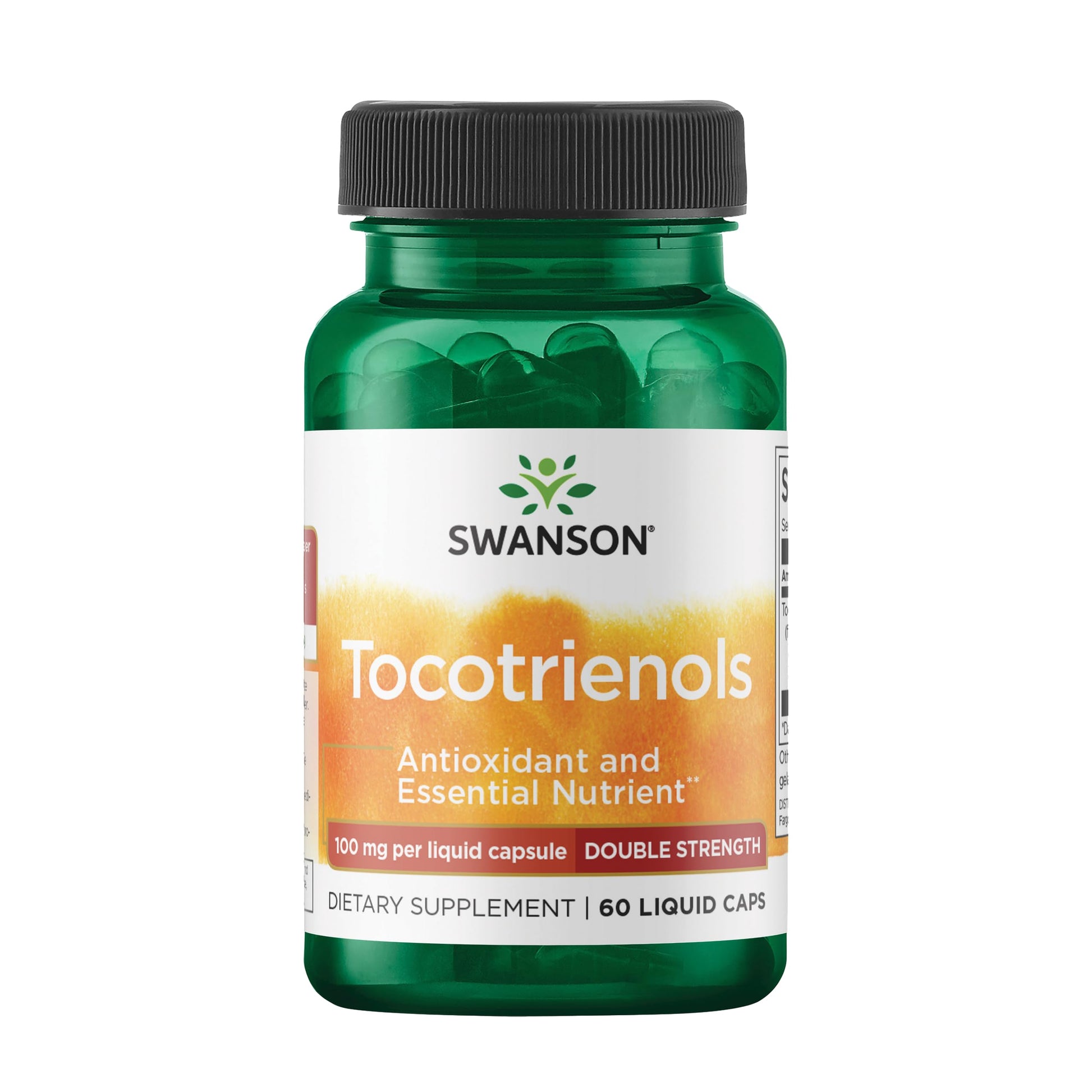 Swanson Double Strength Tocotrienols 100 mg Capsule, 60 Count