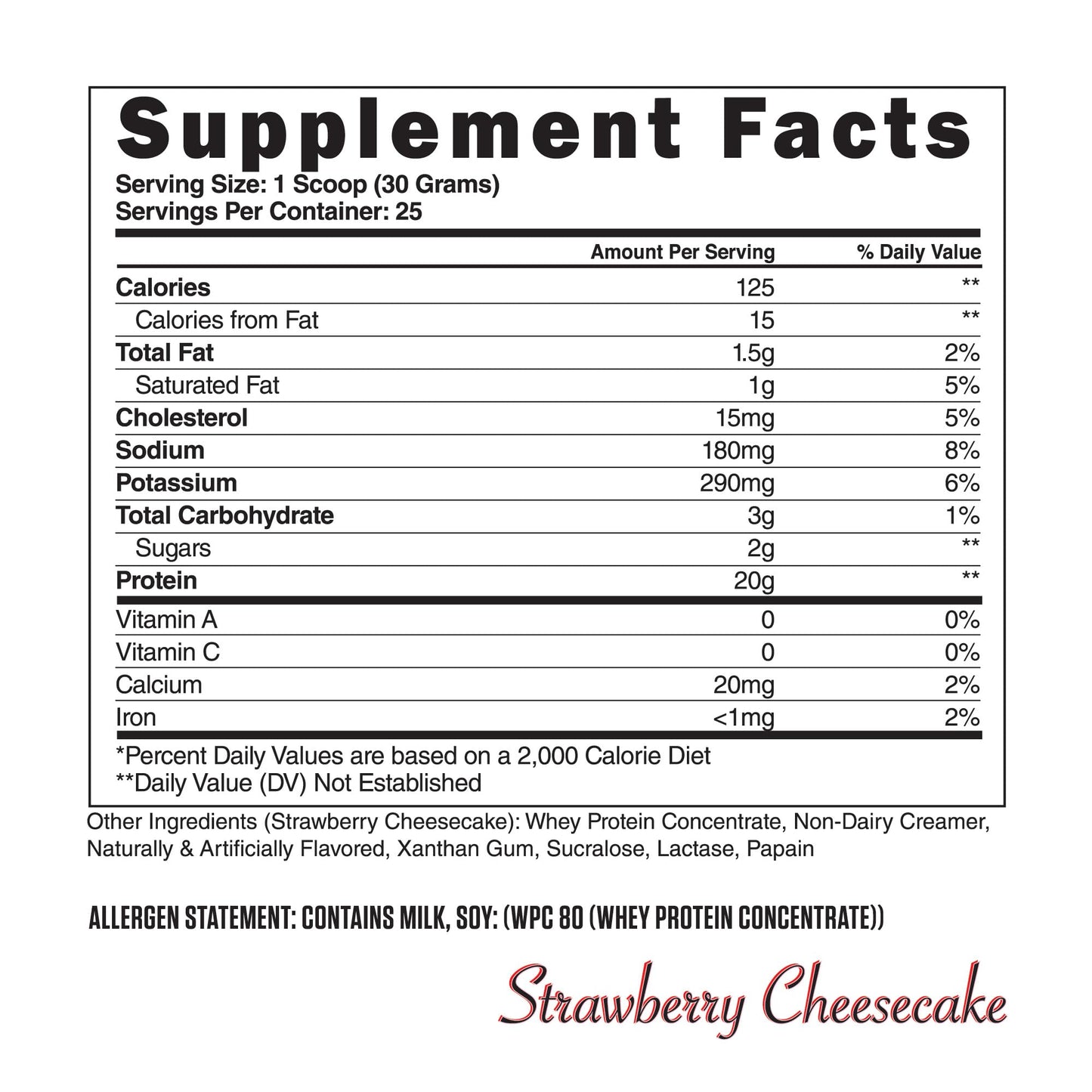 Steel Supplements Whey-Pro Whey Protein Powder, 1.65 lbs