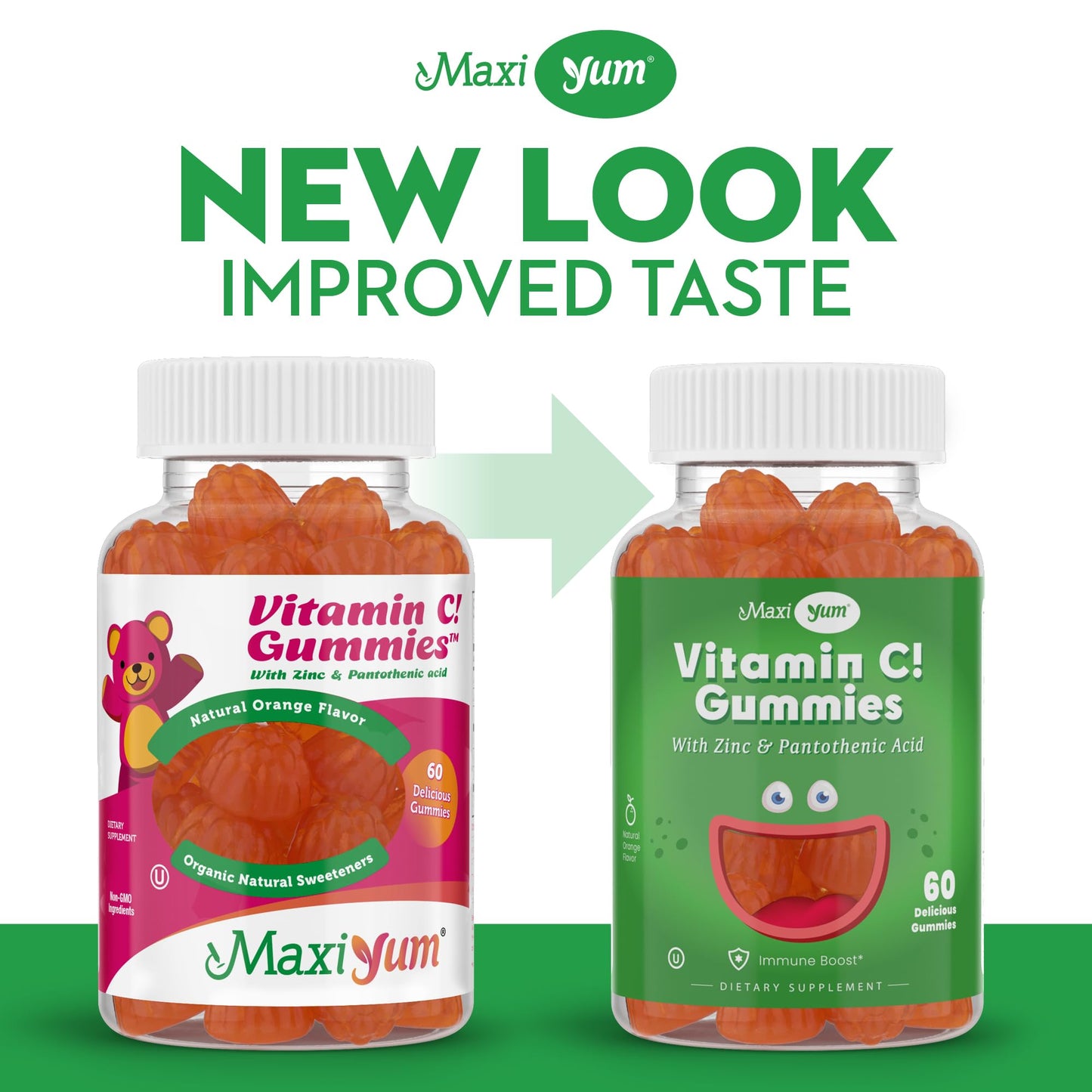 Maxi Health Vitamin C with Zinc 60 Gummies