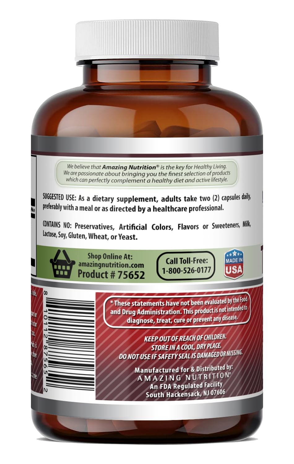 Amazing Nutrition Tart Cherry 700 Mg 400 Capsules