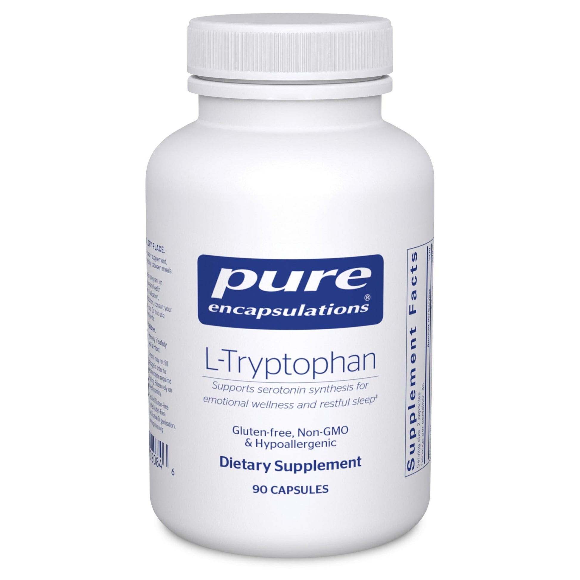 Pure Encapsulations L-Tryptophan Capsule, 90 Capsules