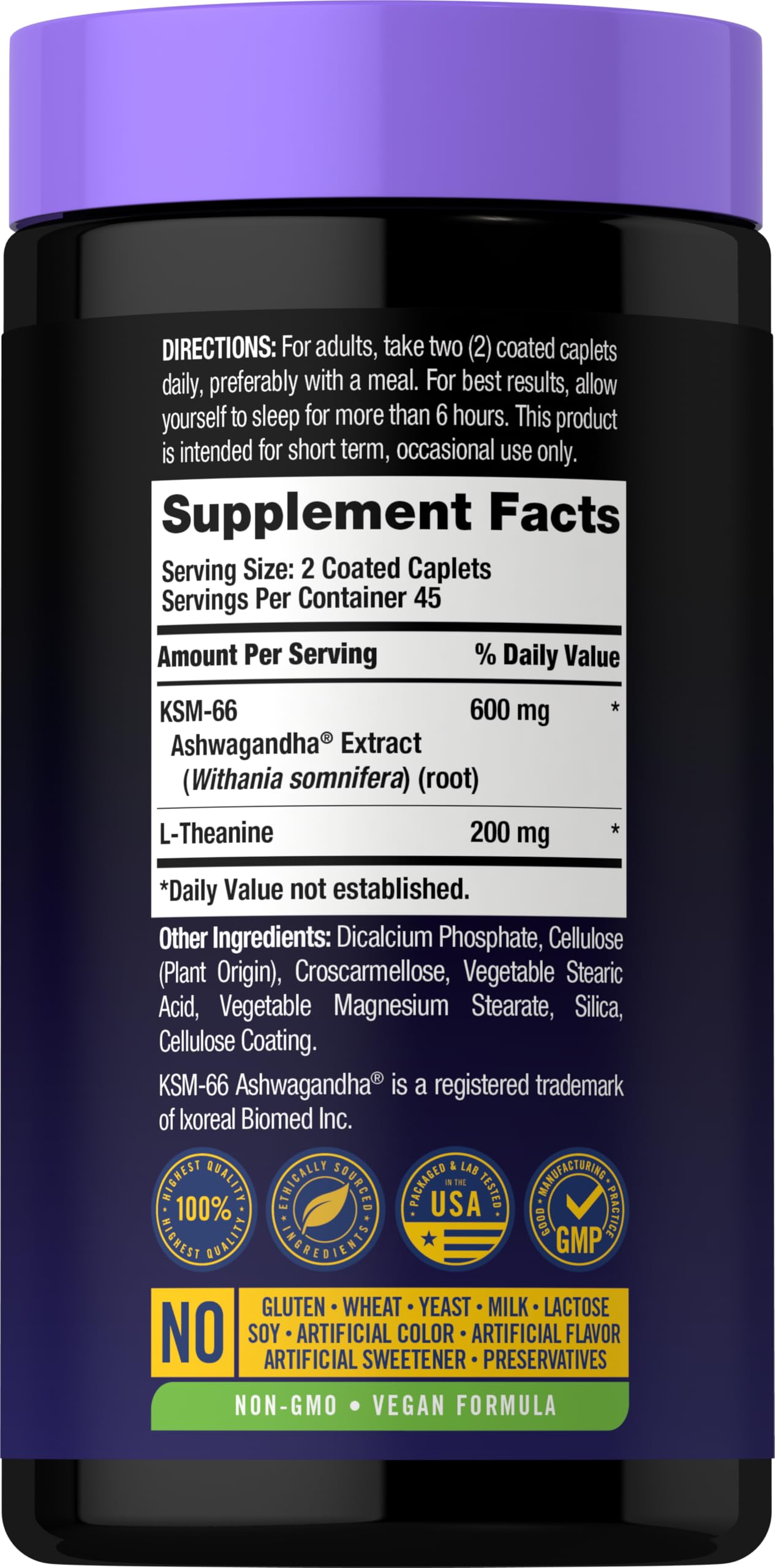 Carlyle Sleep Aid Supplement Caplets 90 Count