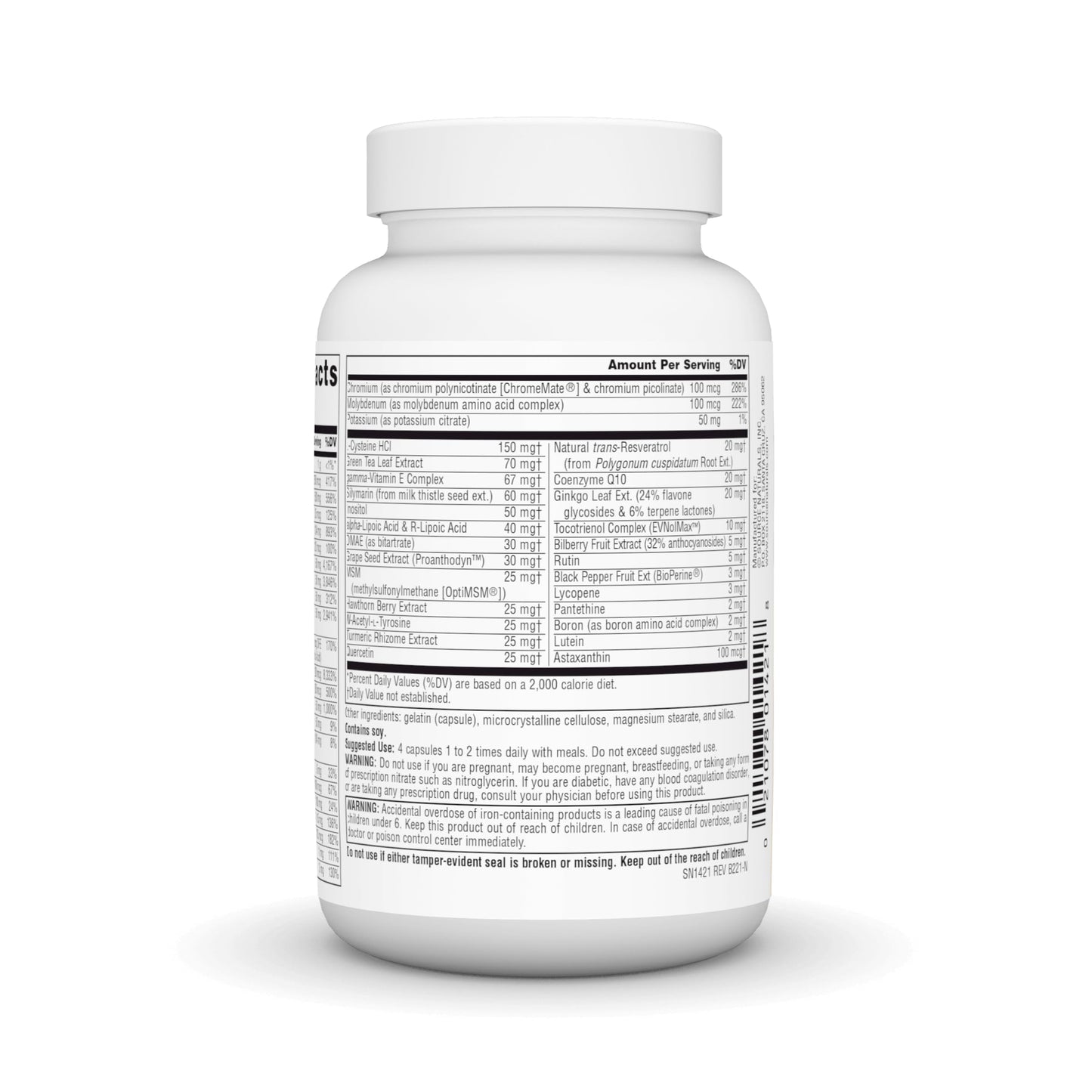 Source Naturals Life Force Multiple Daily Multivitamin High Potency Essential Vitamins, Minerals, Antioxidants & Nutrients - Energy & Immune Boost, 60 Capsules