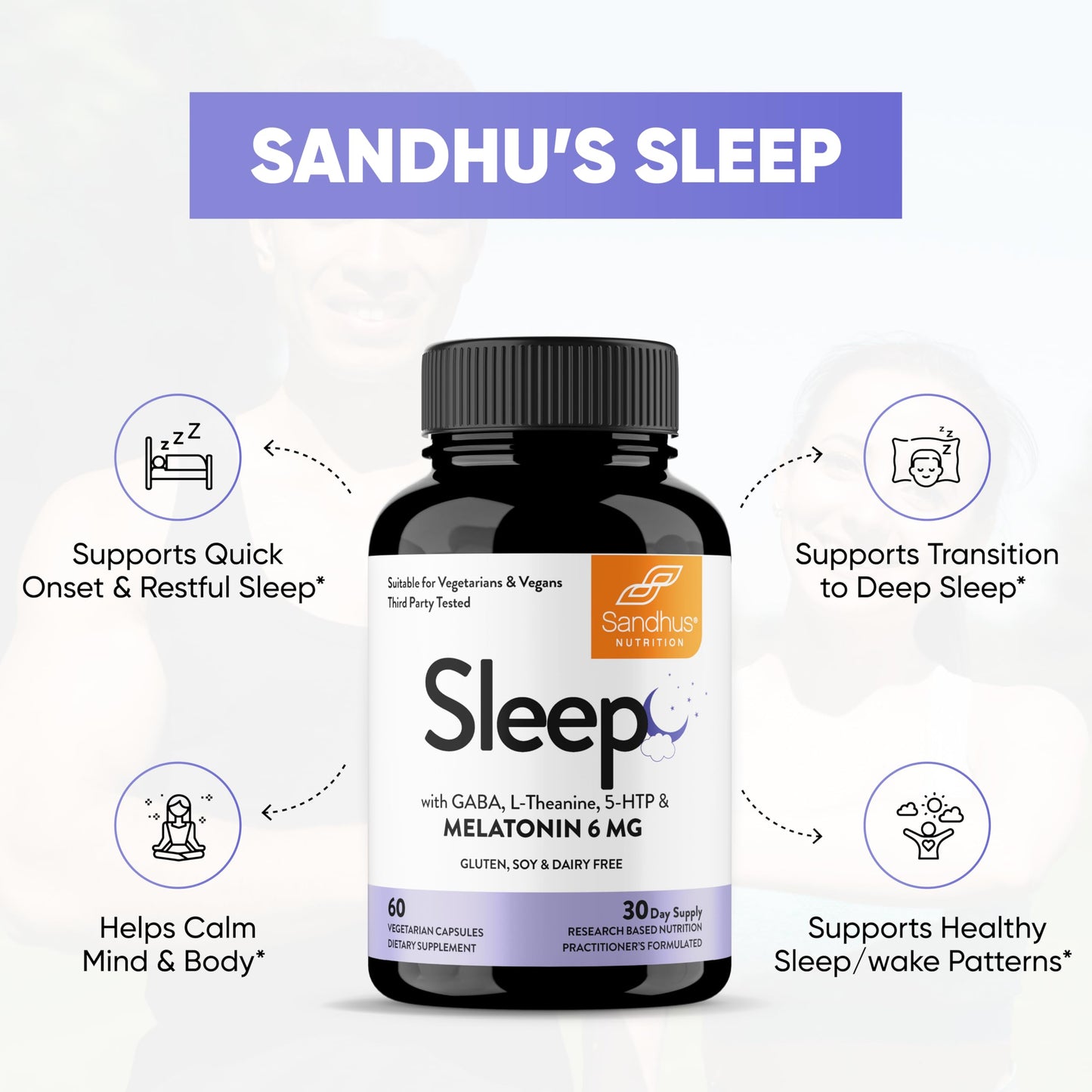 Sandhu's Sleep 60 Capsules
