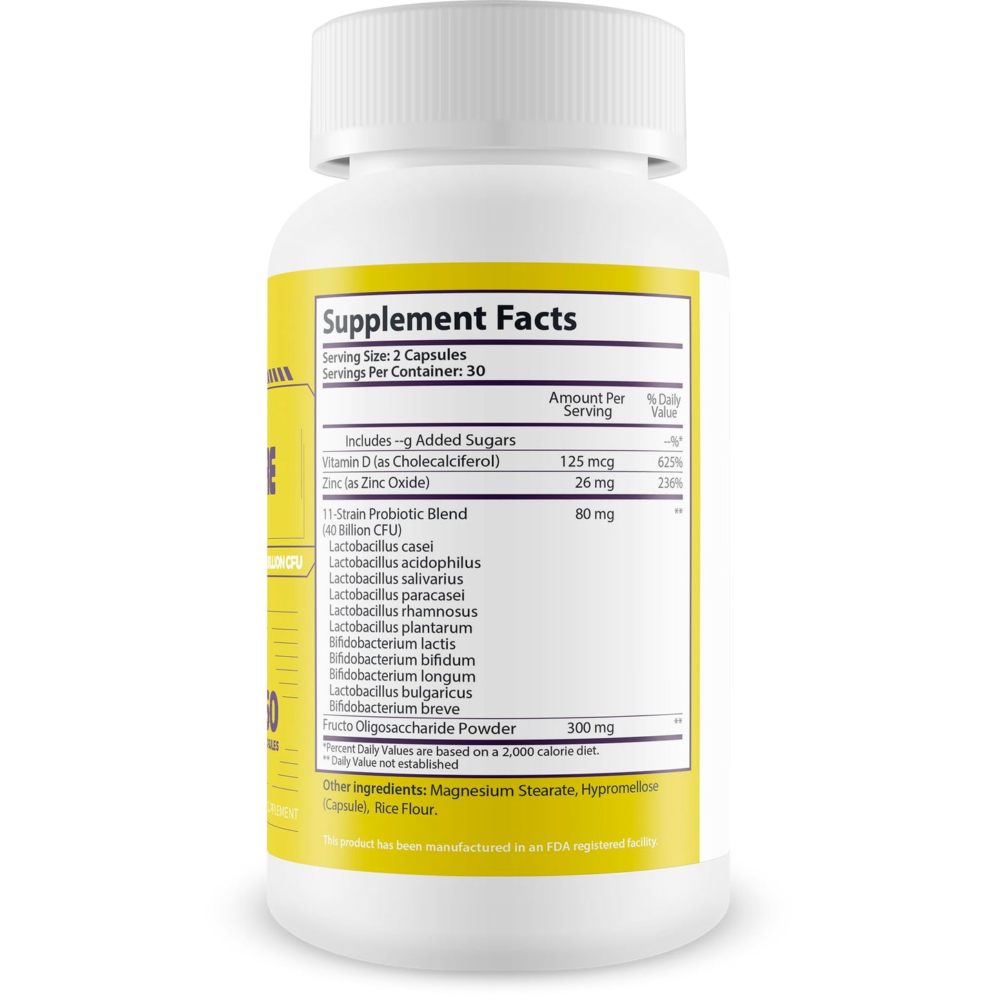 Happy Health Marketplace Probiotic Gut Restore Pro Plus Capsule 60 Count