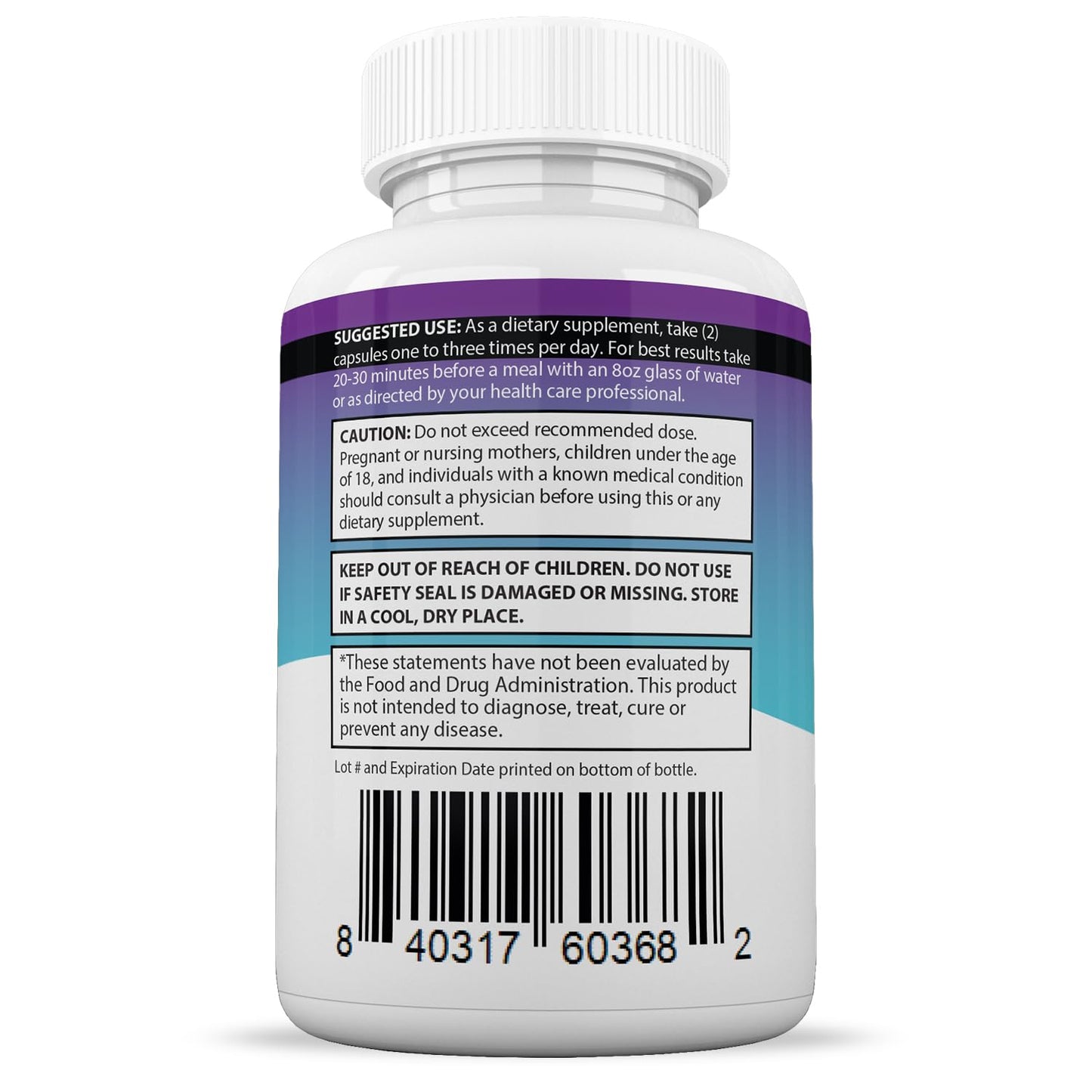 Justified Laboratories Keto Burn Diet Pills 1275MG 60 Capsules