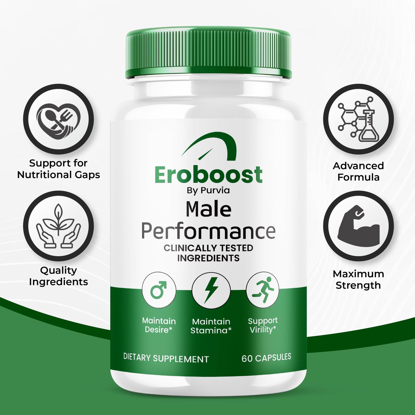 Purvia EroBoost Supplement Capsule 60 Count