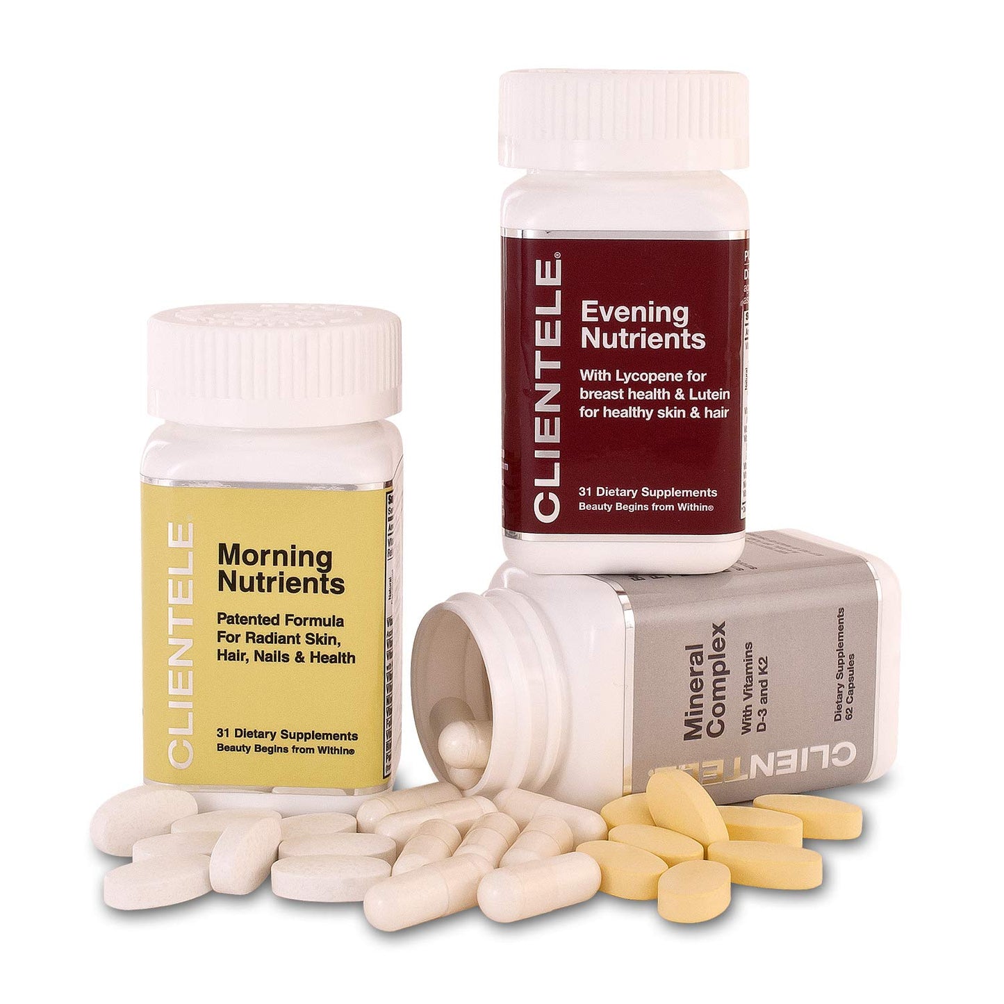 Clientele Daily Nutrient Supplements Capsules, 60 Capsules