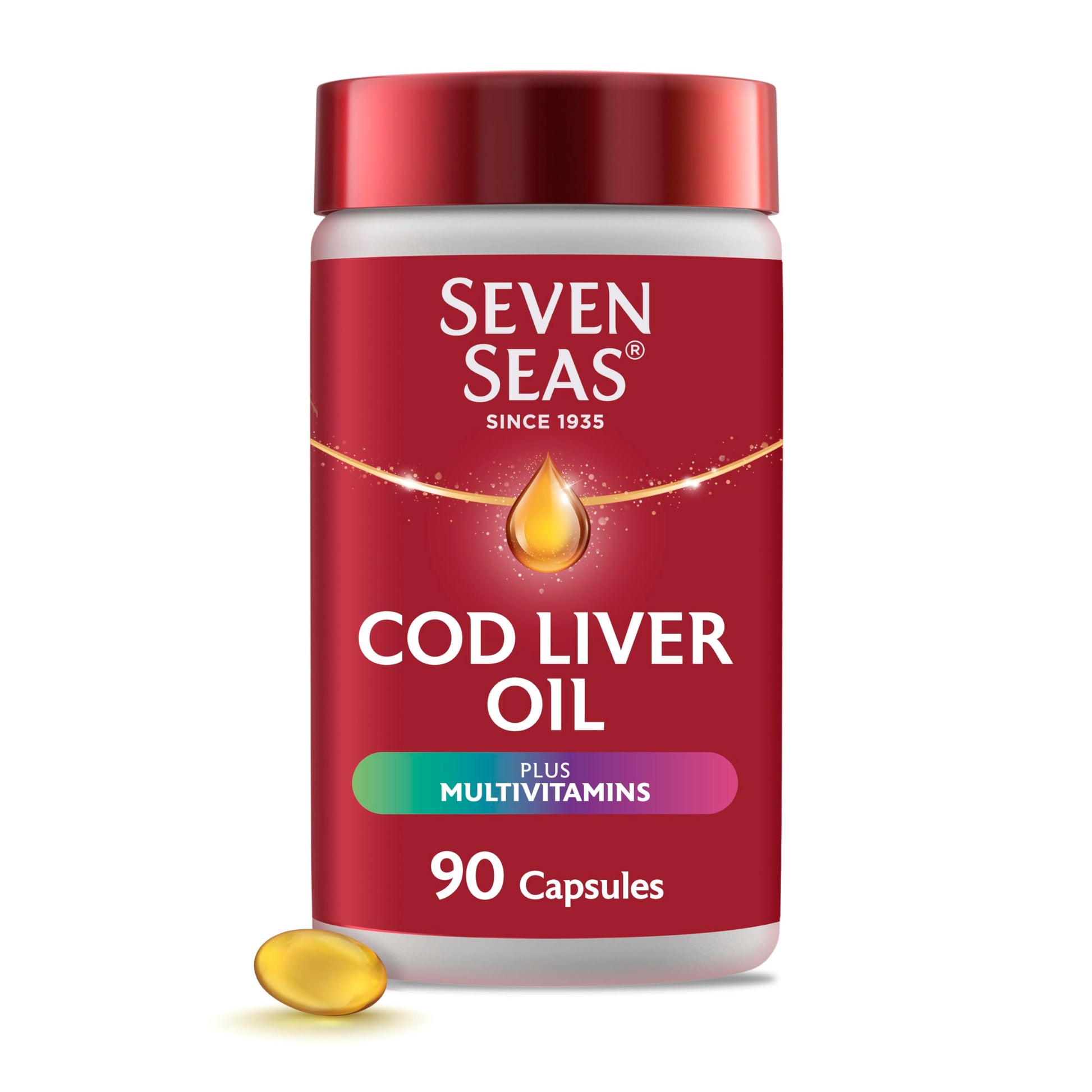 Sevenseas Cod Liver Oil and Multi Vitamins Capsules 90