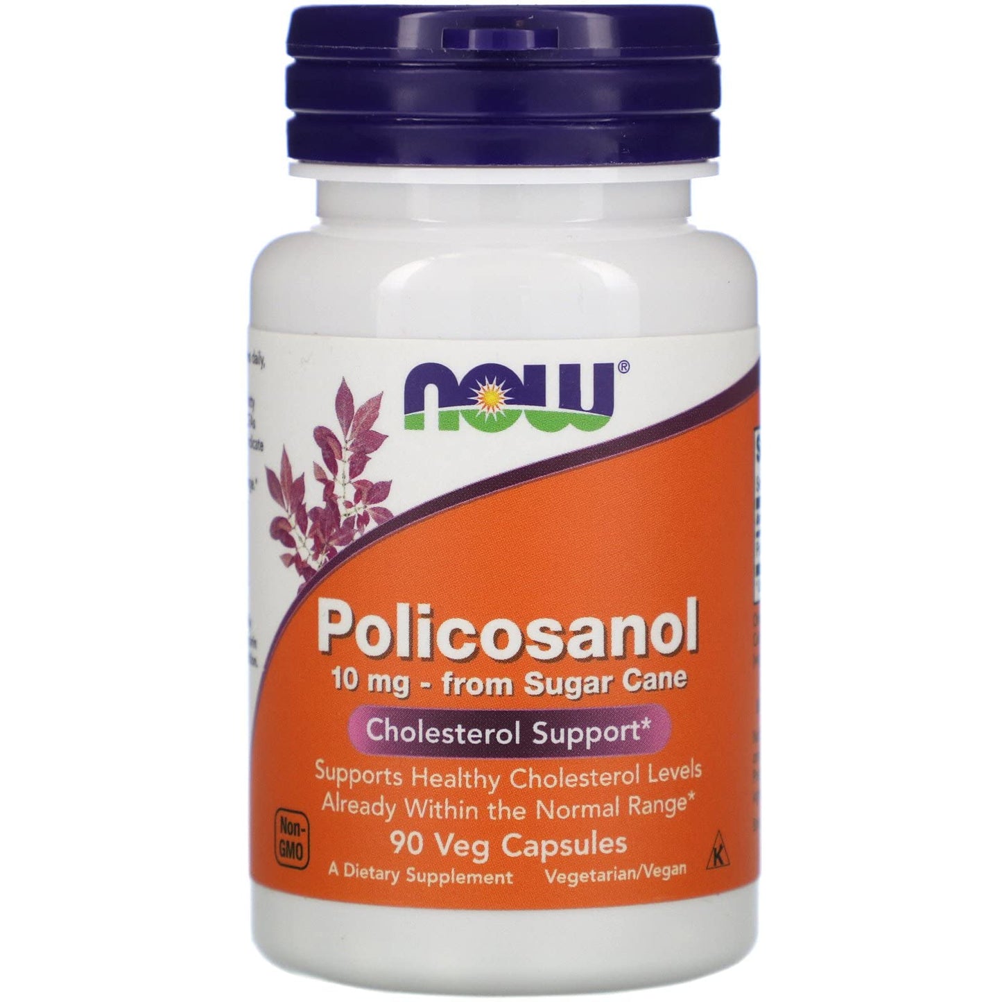 NOW Foods Policosanol 10 mg, 540 Capsules