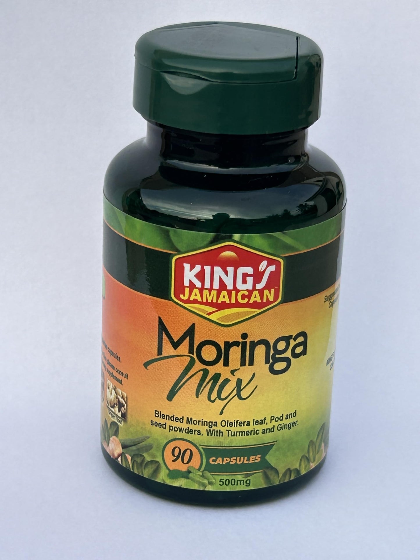 King's Jamaican Moringa Capsules, 90 Capsules