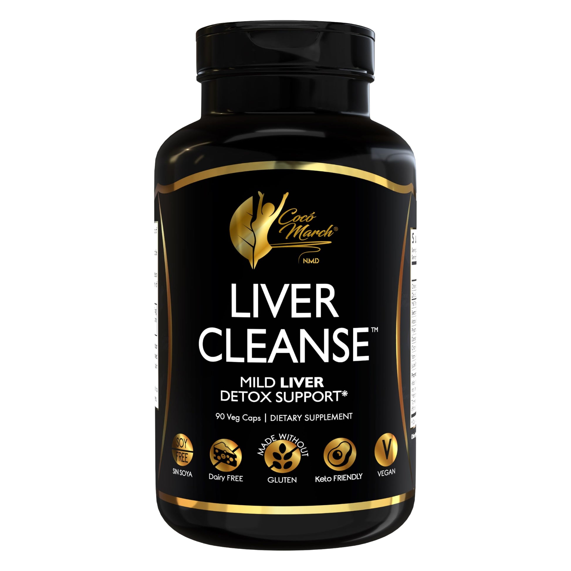 Cocó March N.M.D Liver Cleanse Support Supplement 90 Veg Capsules