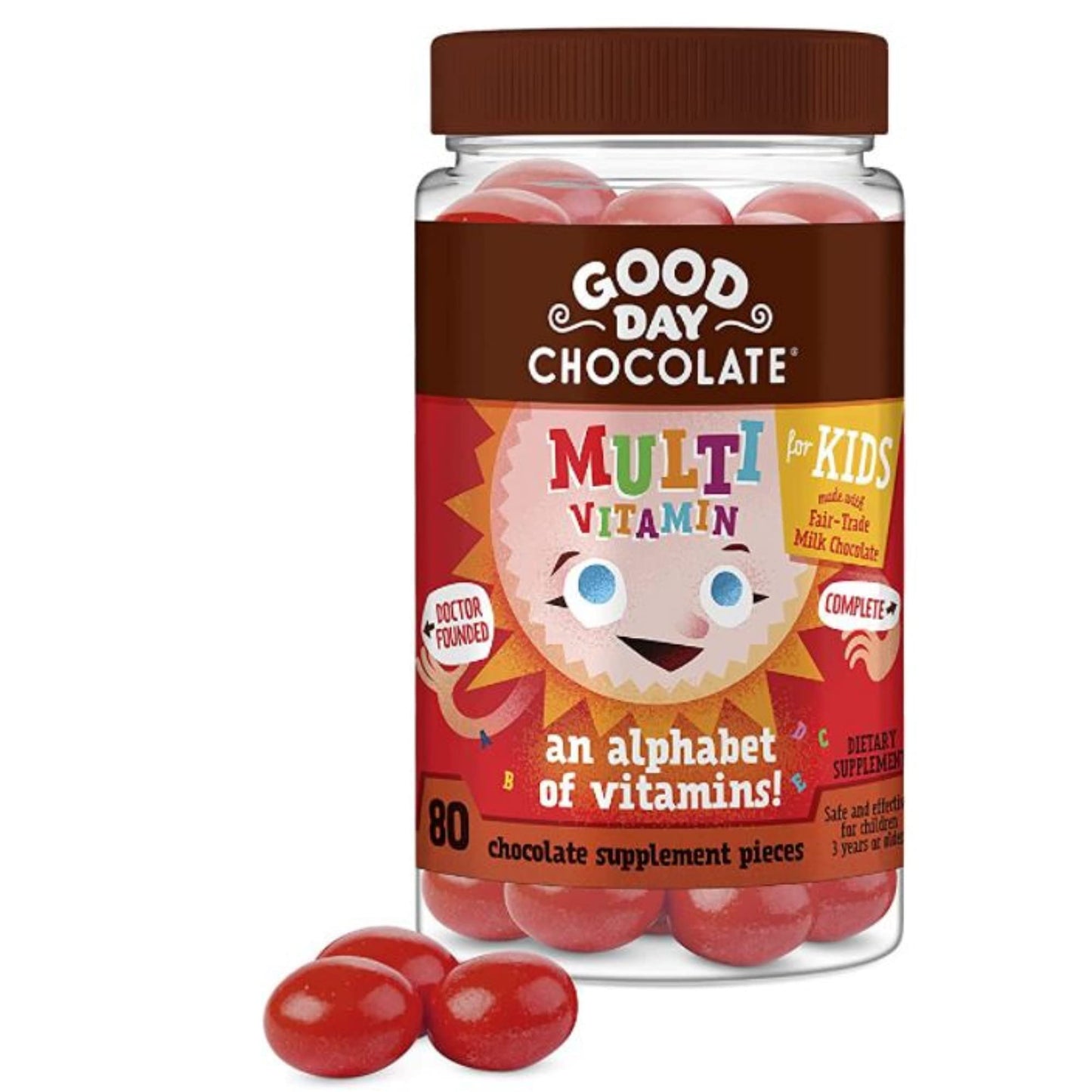 Good Day Chocolate Multivitamin for Kids Chewable 1 Count