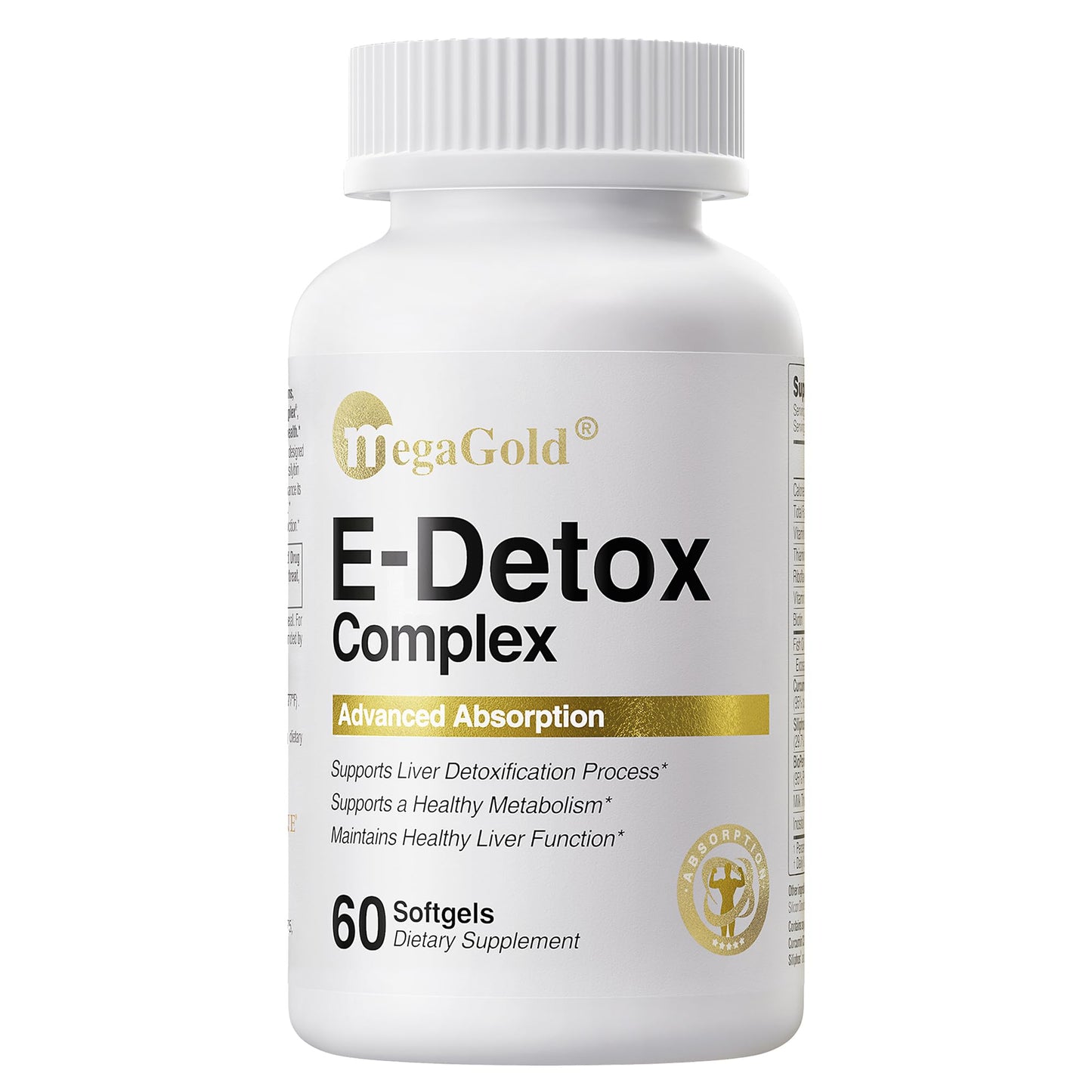 MegaGold Milk Thistle Softgels 60 Count