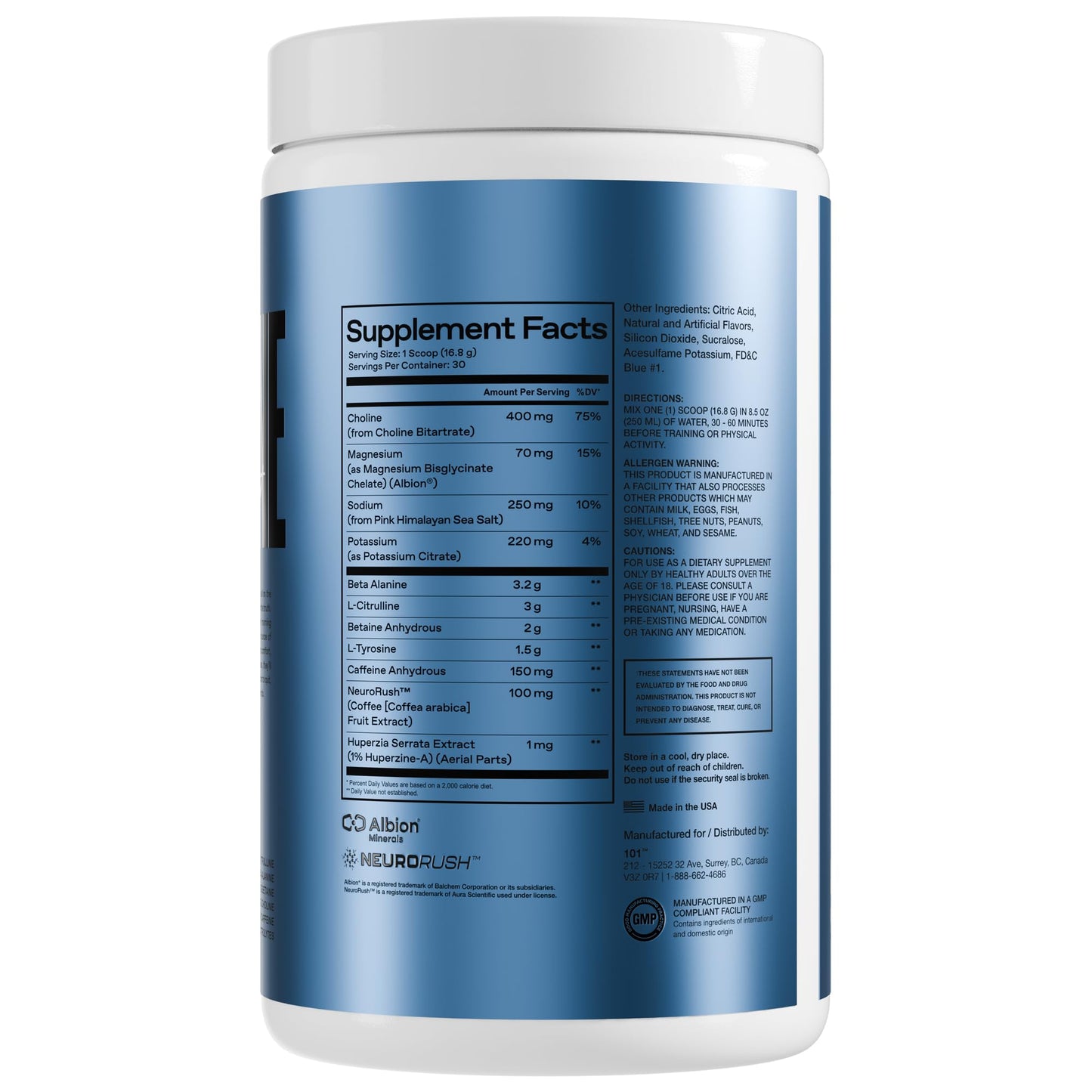 ONE OF ONE Sport Pre-Workout Powder Bombsicle, 16