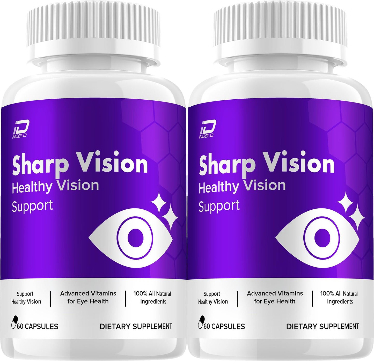 Indelo Sharp Vision Capsule Supplement 120 Capsules