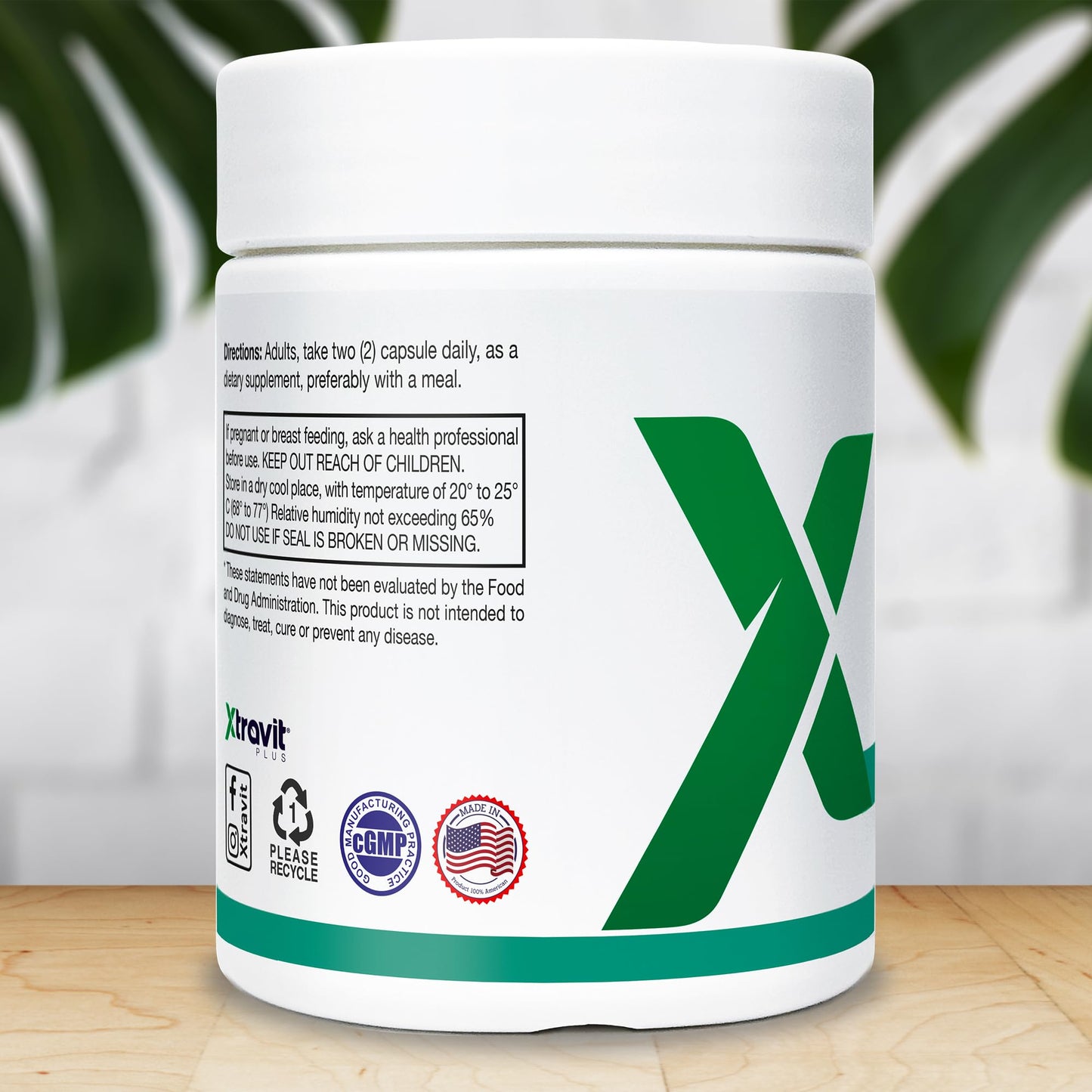 Xtravit Zinc Plus Vitamin C + D3 Supplement Capsule, 60 Capsules