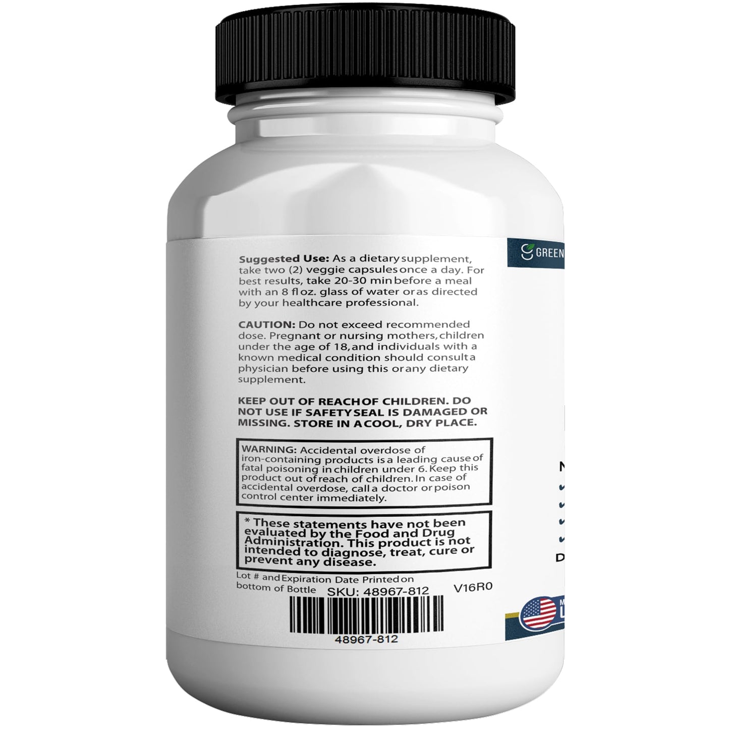 GREENVIFY PinealMax Guardian Extra Strength Dietary Supplement Capsules, 60 Count
