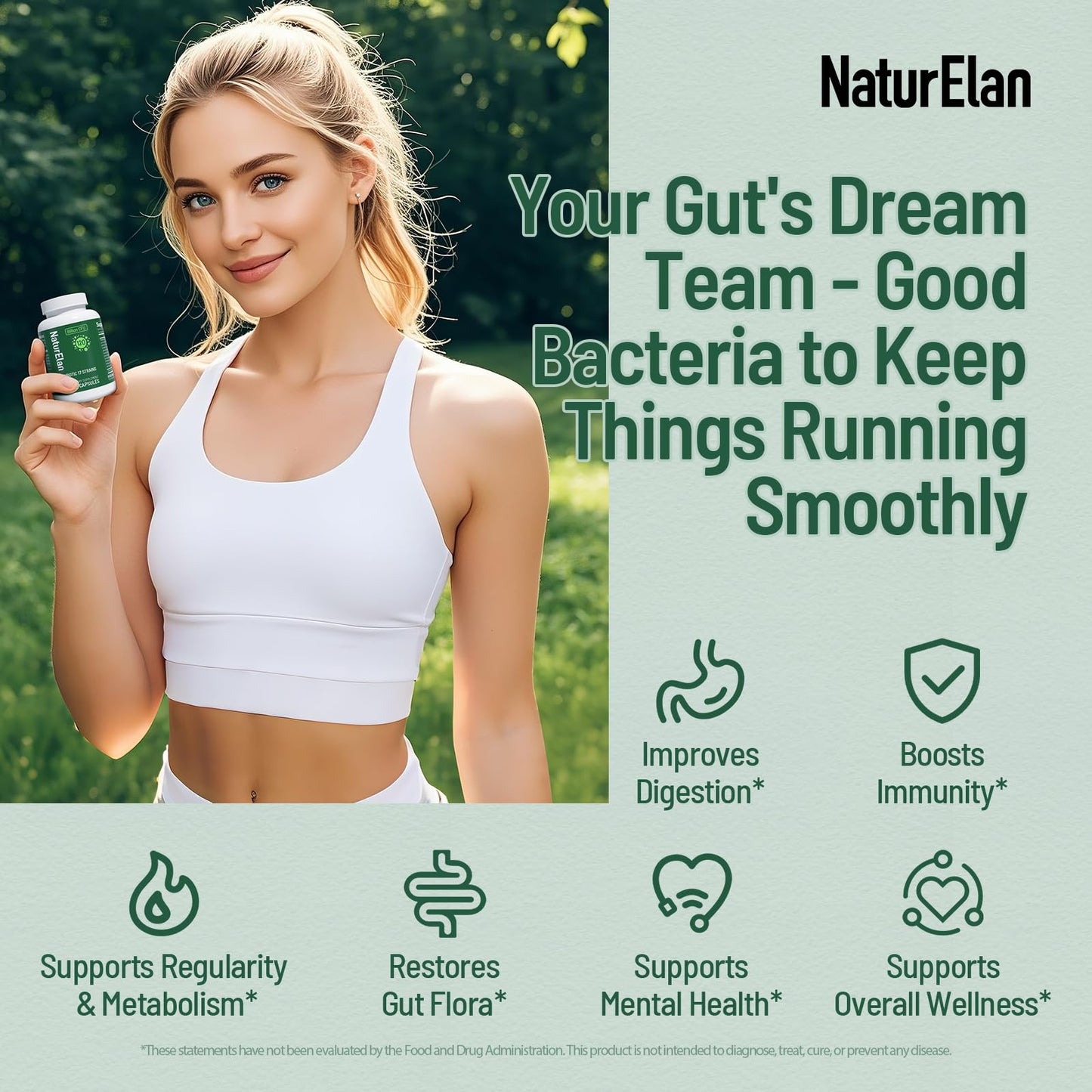 NaturElan Probiotics Capsule 60 Count