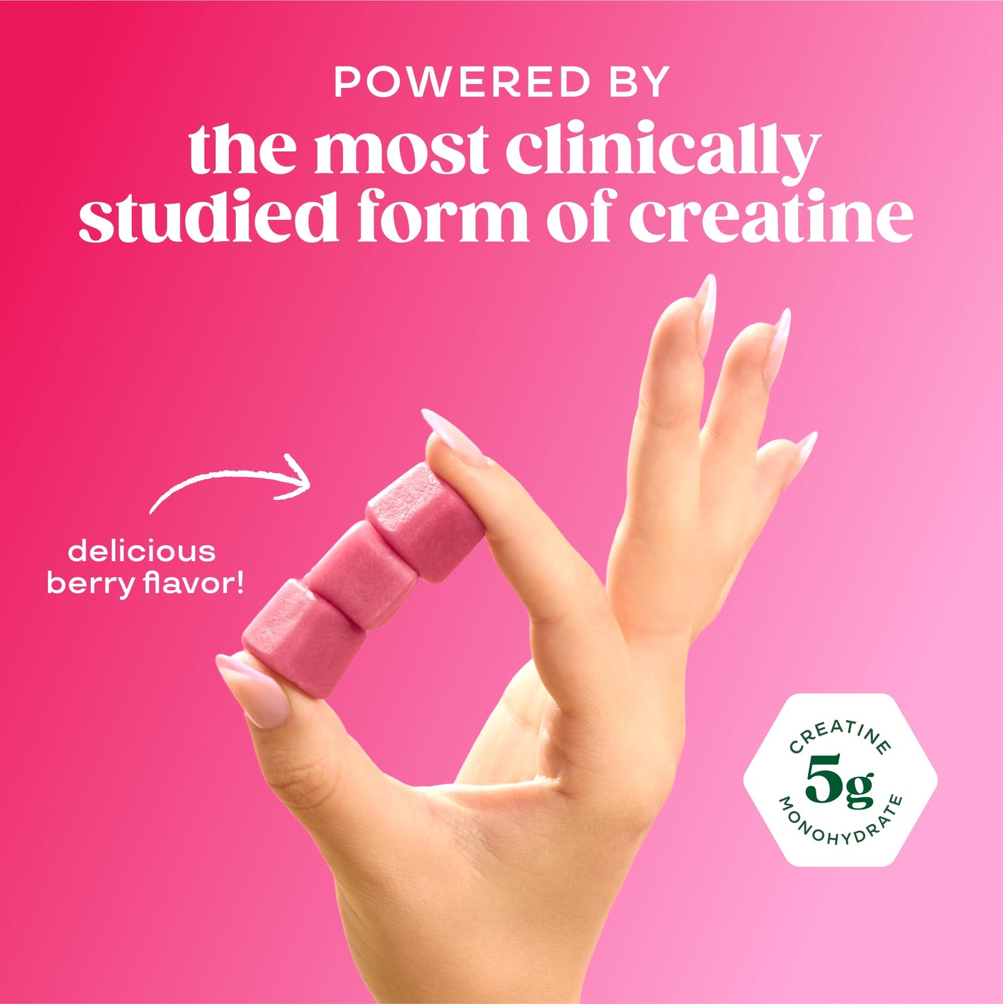 Bloom Nutrition Creatine Monohydrate Gummies 36 Gummies