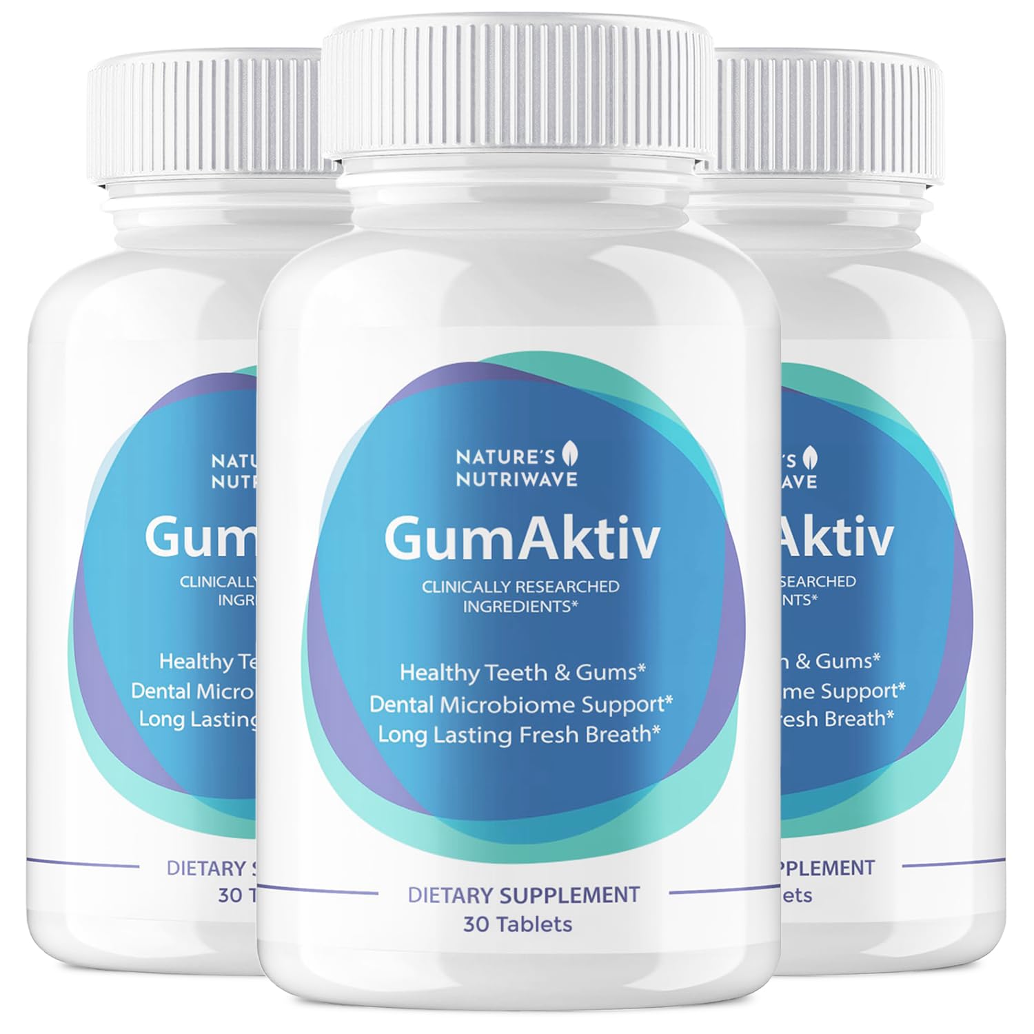 Nature’s NutriWave GumAktiv Oral Health Supplement 90 Tablets
