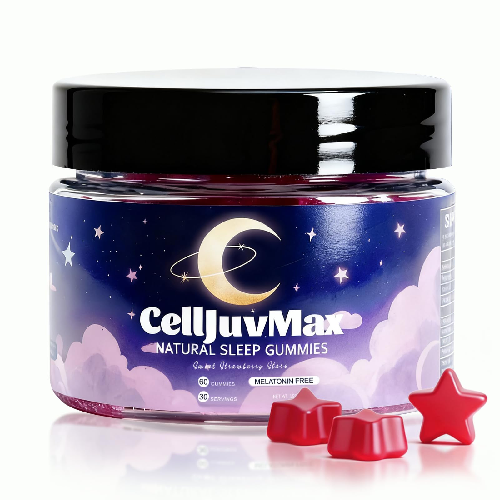 CellJuvMax Natural Sleep Gummies Gummy 60 Count