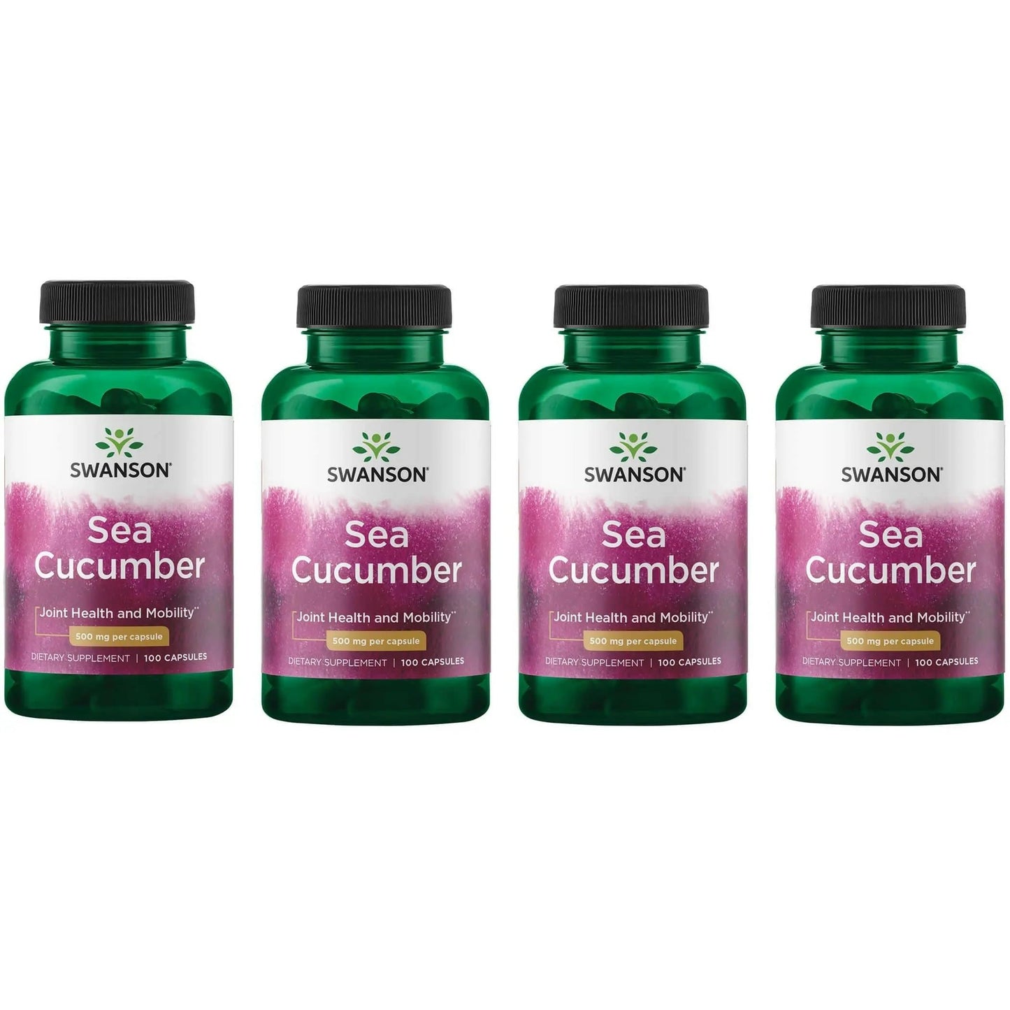Swanson Sea Cucumber Capsules, 400 Count