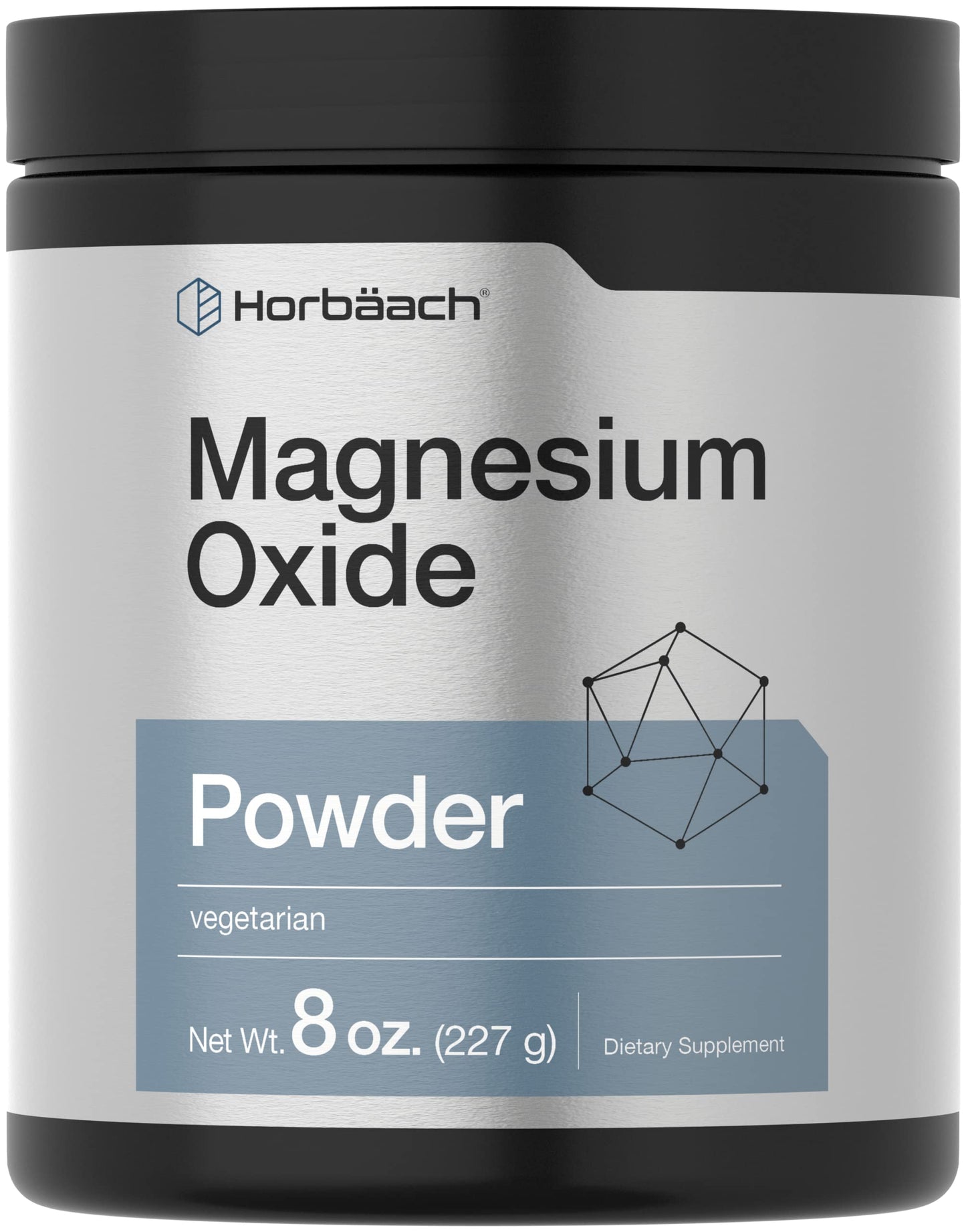 Horbäach Magnesium Oxide Powder, 8 oz