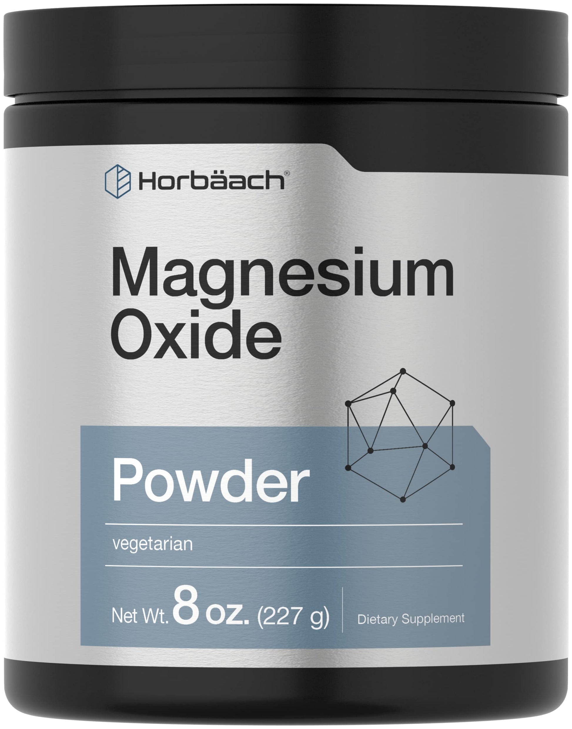 Horbäach Magnesium Oxide Powder, 8 oz
