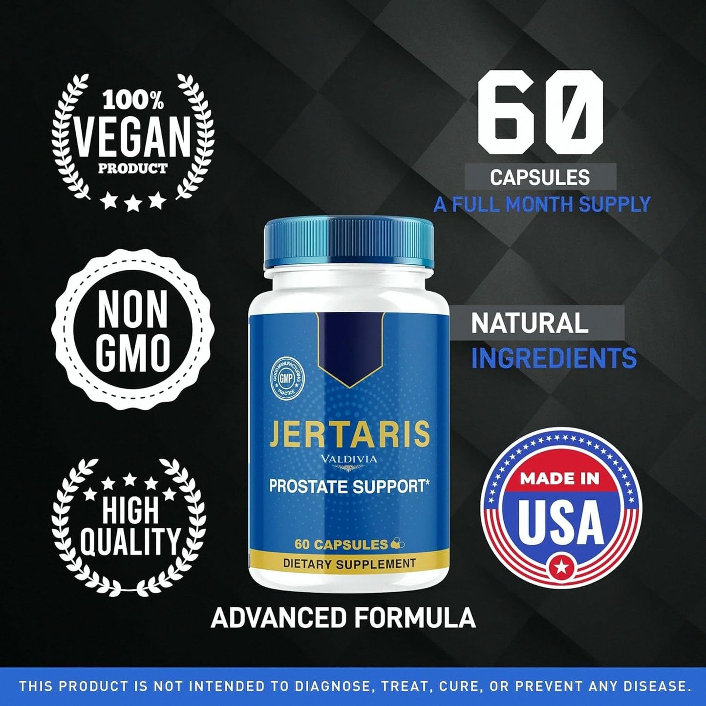 KYFLAG Jertaris Prostate Health Capsule 60 Count