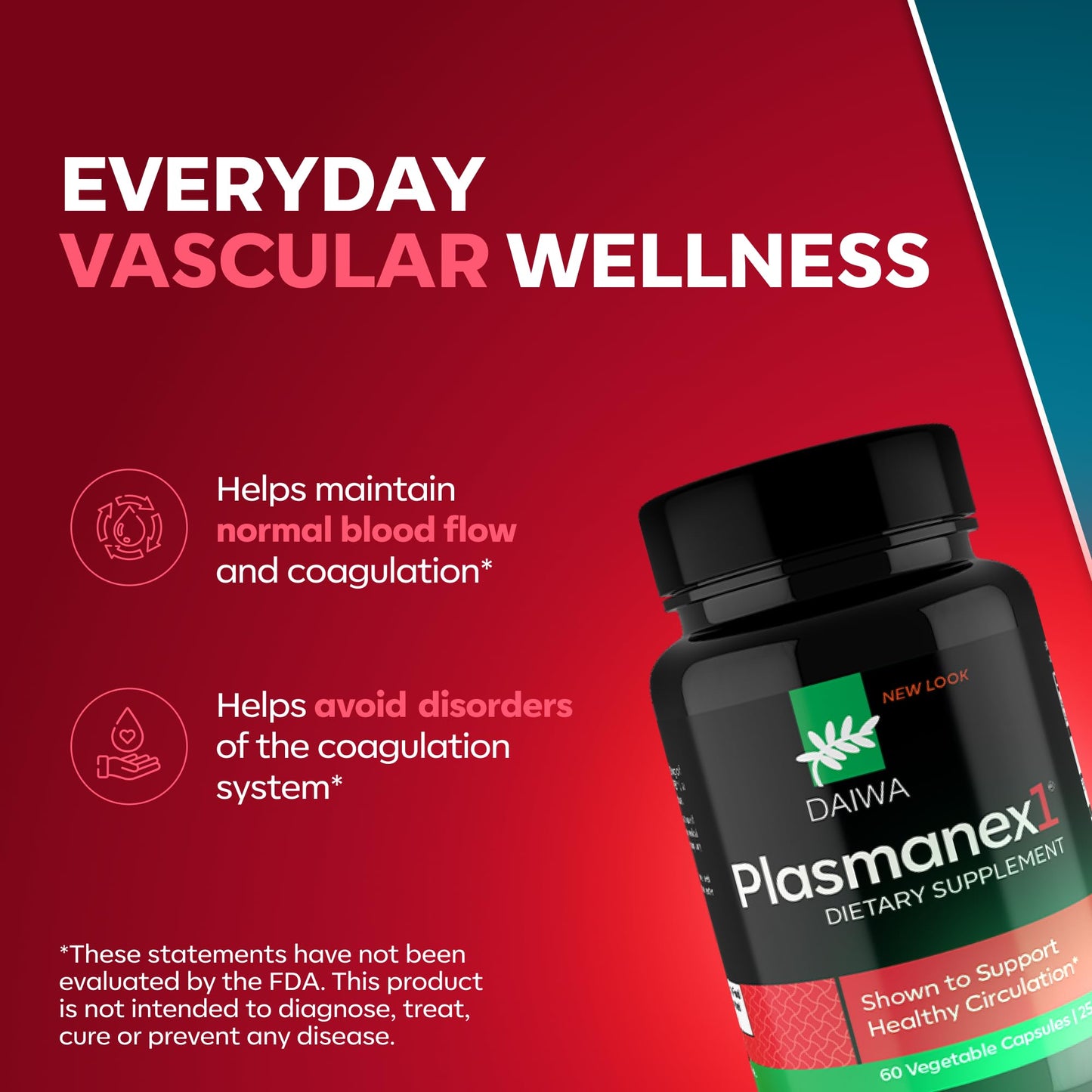 Daiwa Health Development Plasmanex 1 + Krill Oil Capsules, 120 Count