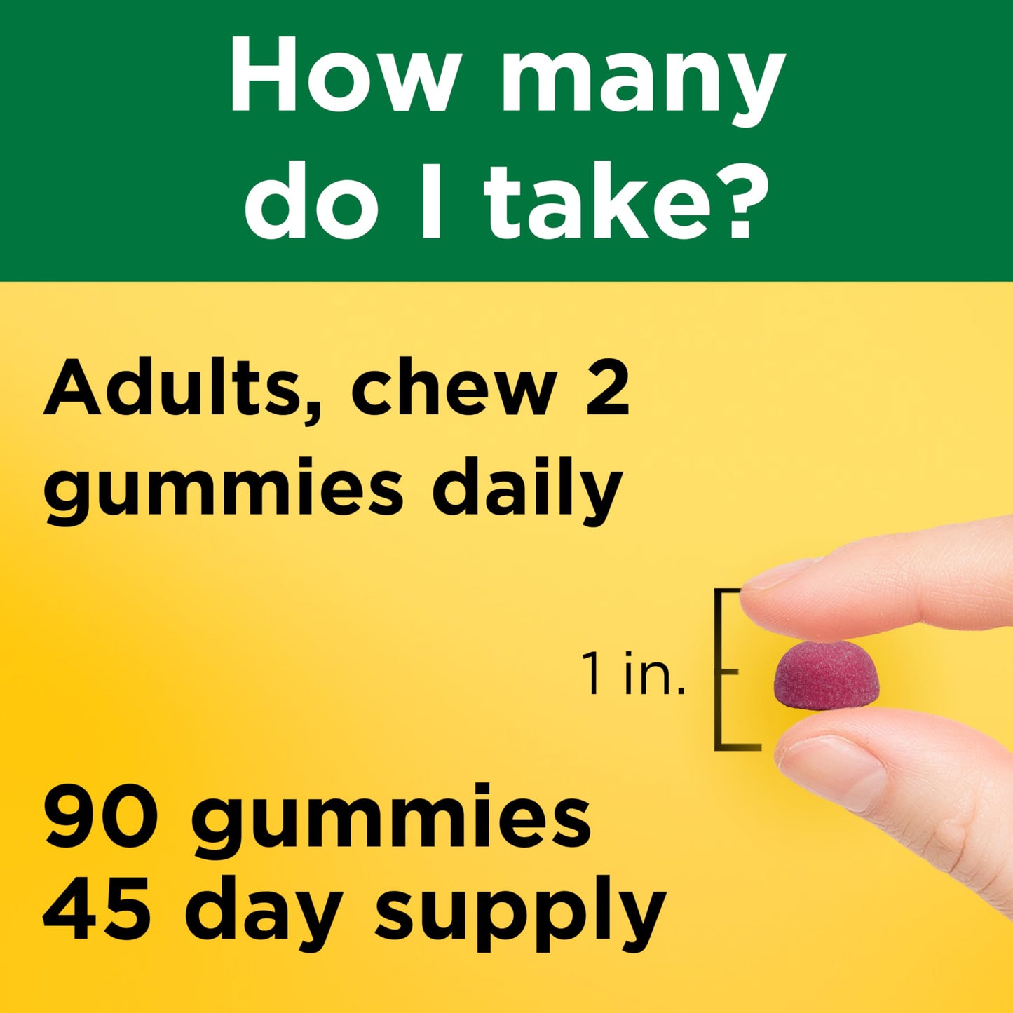 Nature Made High Absorption Magnesium Citrate 200mg per Serving Gummies 90