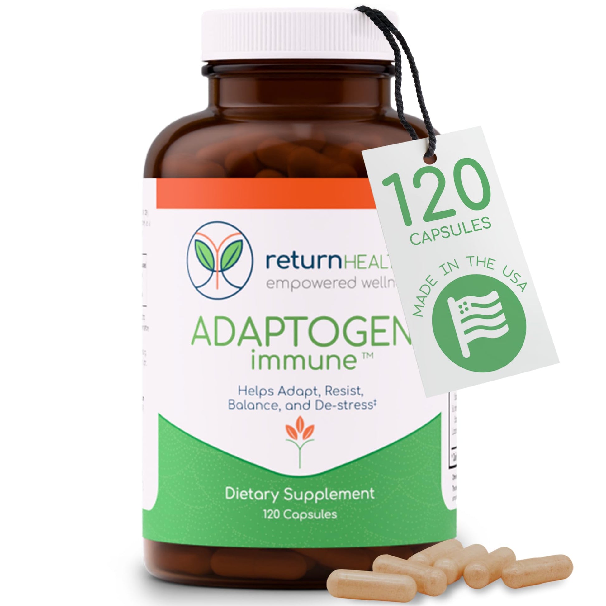 Return Healthy Adaptogen Immune Capsule, 120 Capsules