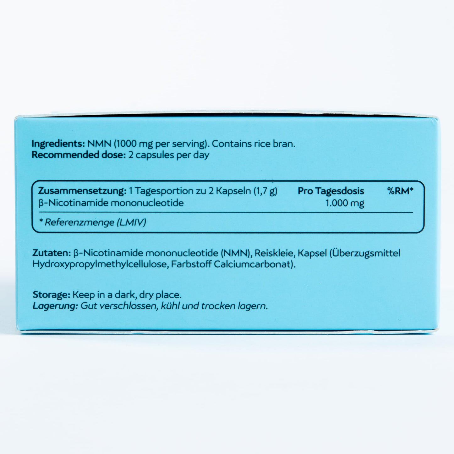 MASI NMN Supplement 500mg per Capsule, 60 Capsules