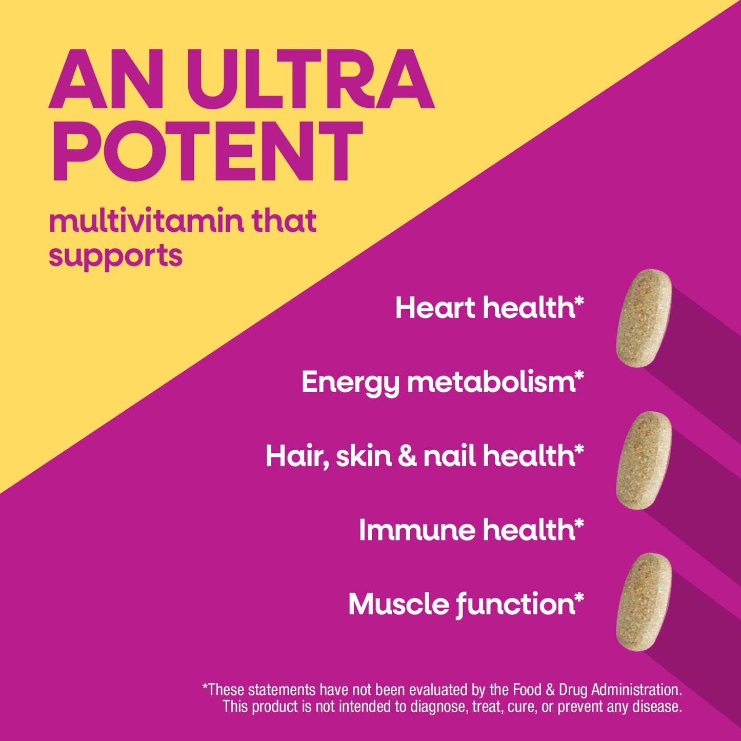 Nature's Way Alive! Ultra Multivitamin for Women Caplets, 60 Count