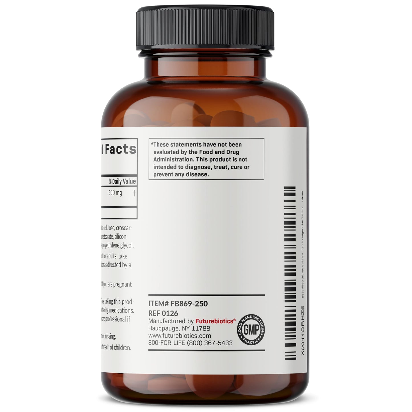 Futurebiotics Beet Root Extra Strength Tablets, 250