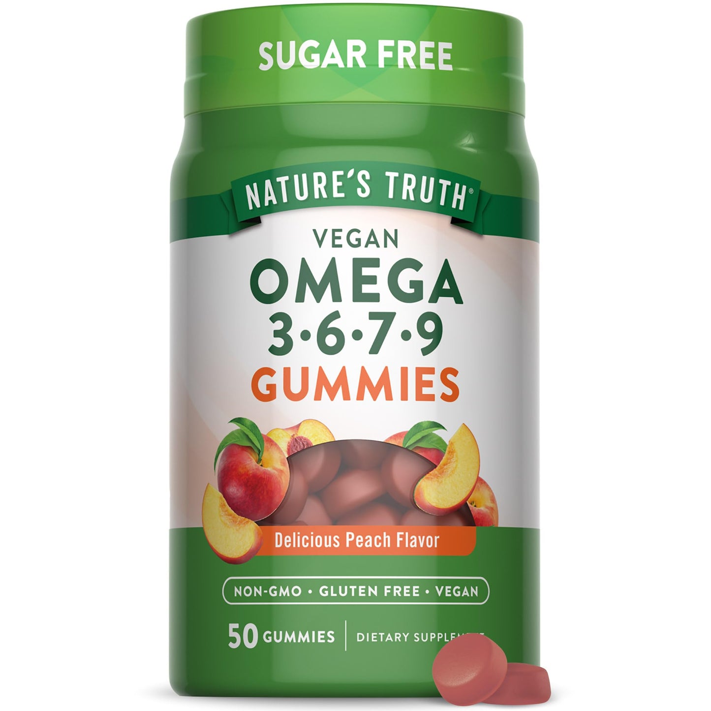 Nature's Truth Vegan Omega 3679 Gummies 50 Count