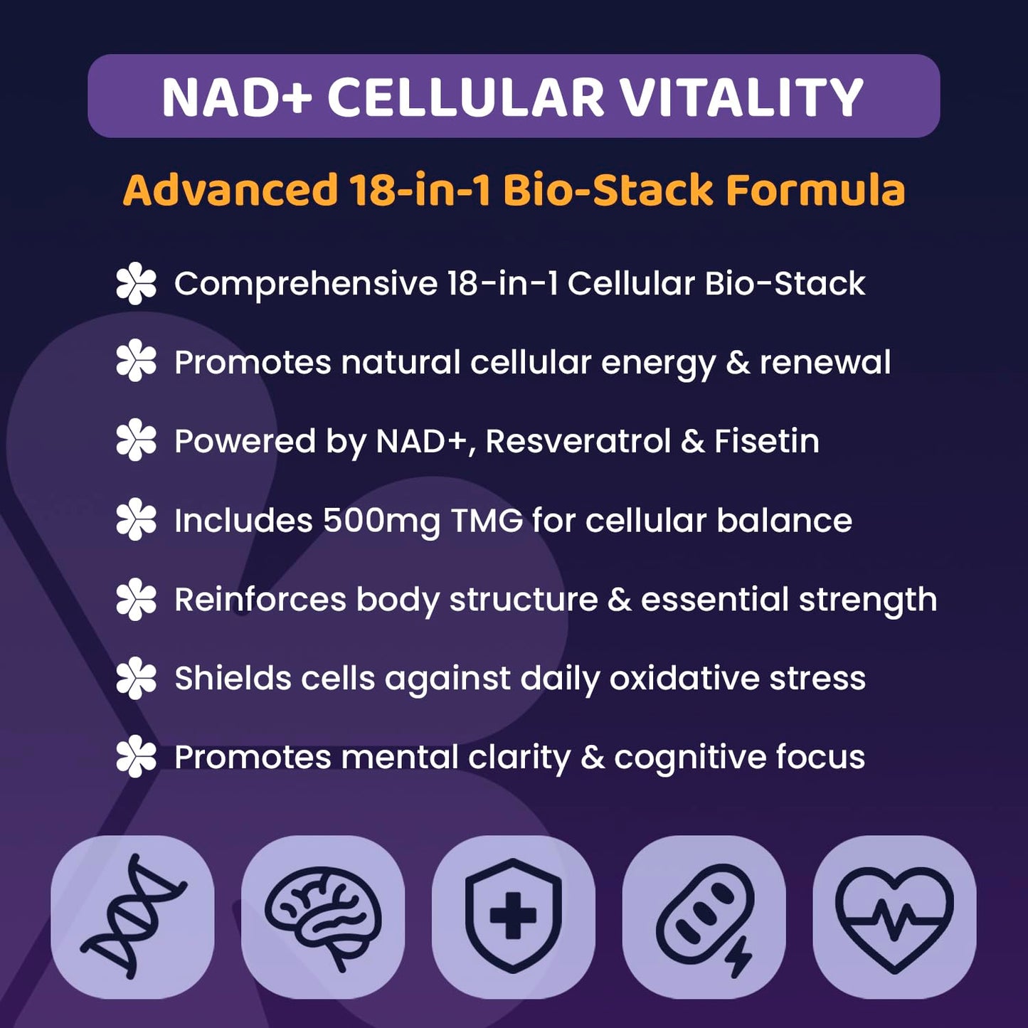 ROOTI NAD+ Resveratrol Complex Gummies, 90 Count
