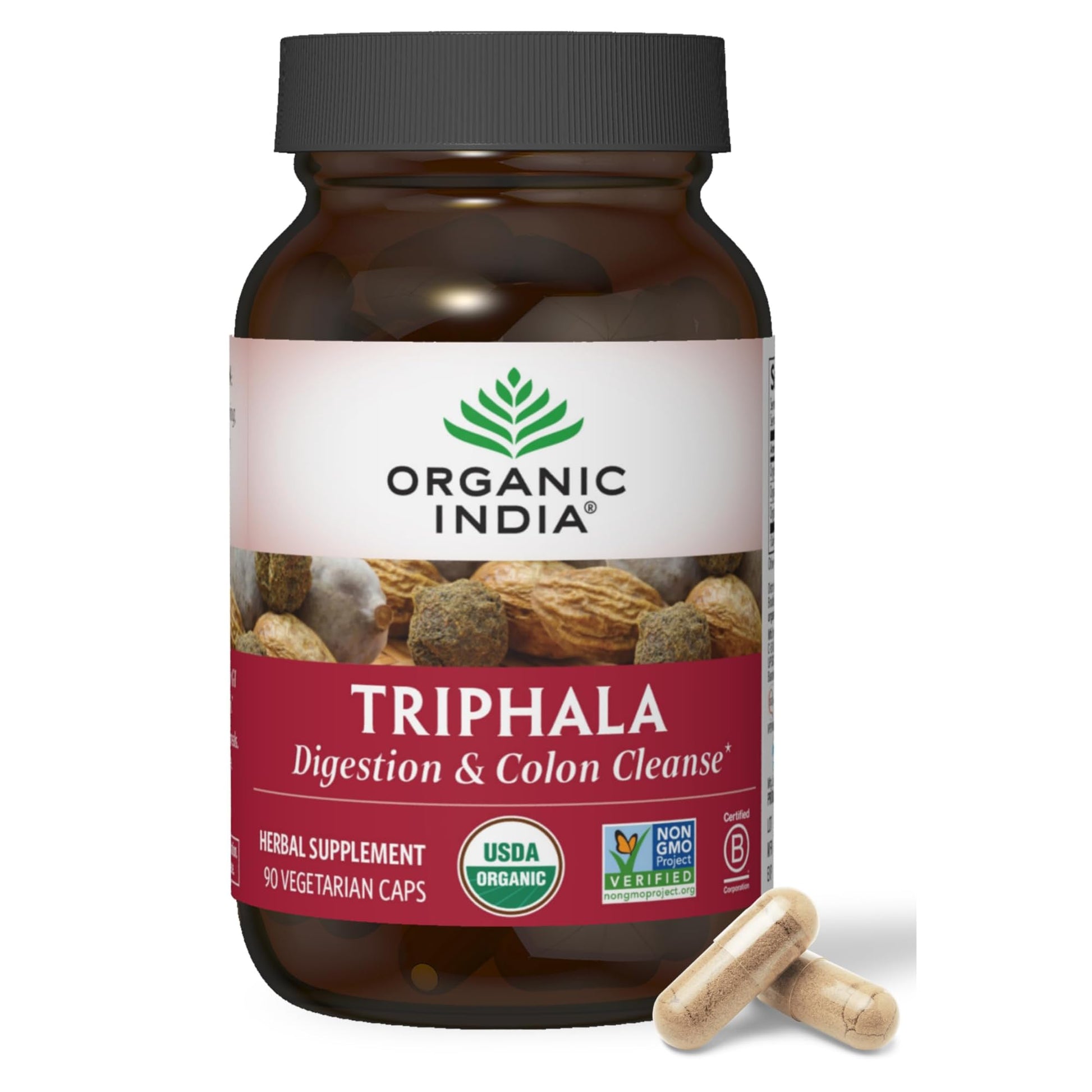 Organic India Triphala Capsules 90 Capsules