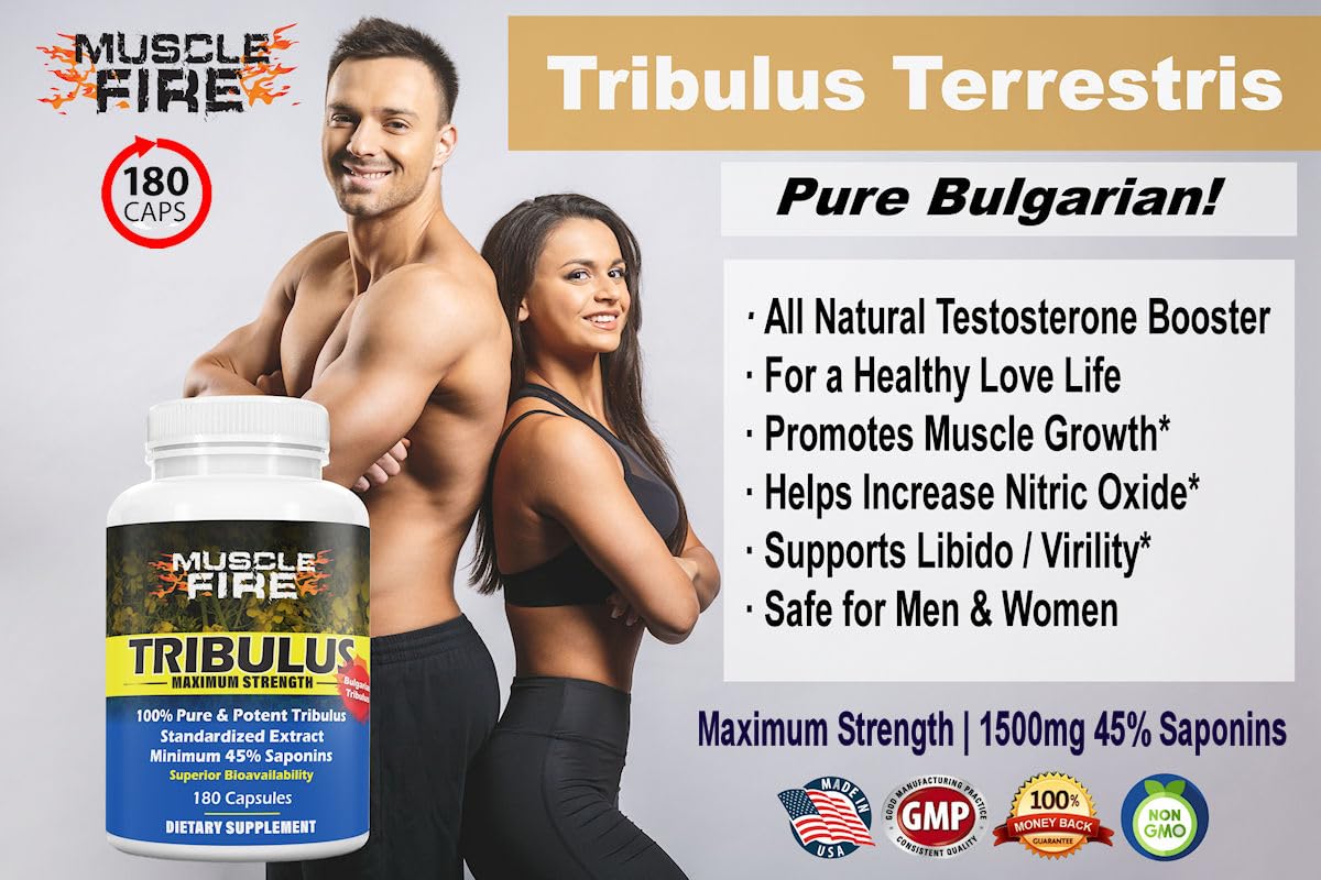 Herbal Nutrition Tribulus Terrestris Capsule, 180 Capsules