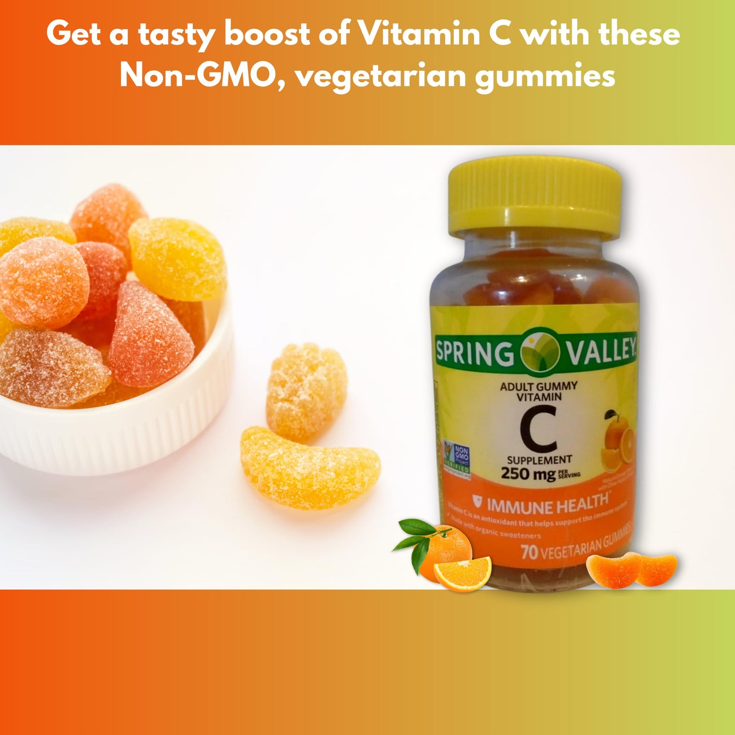 FUSION SHOP STORE Vitamin C 250mg Tablets, 35