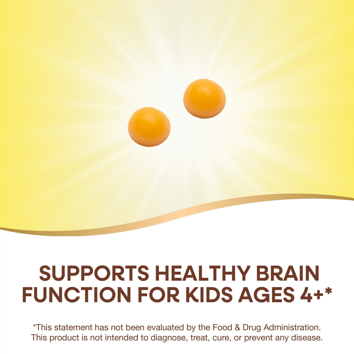 Nature's Way Kids Brain Supplement Gummies 60 Gummies