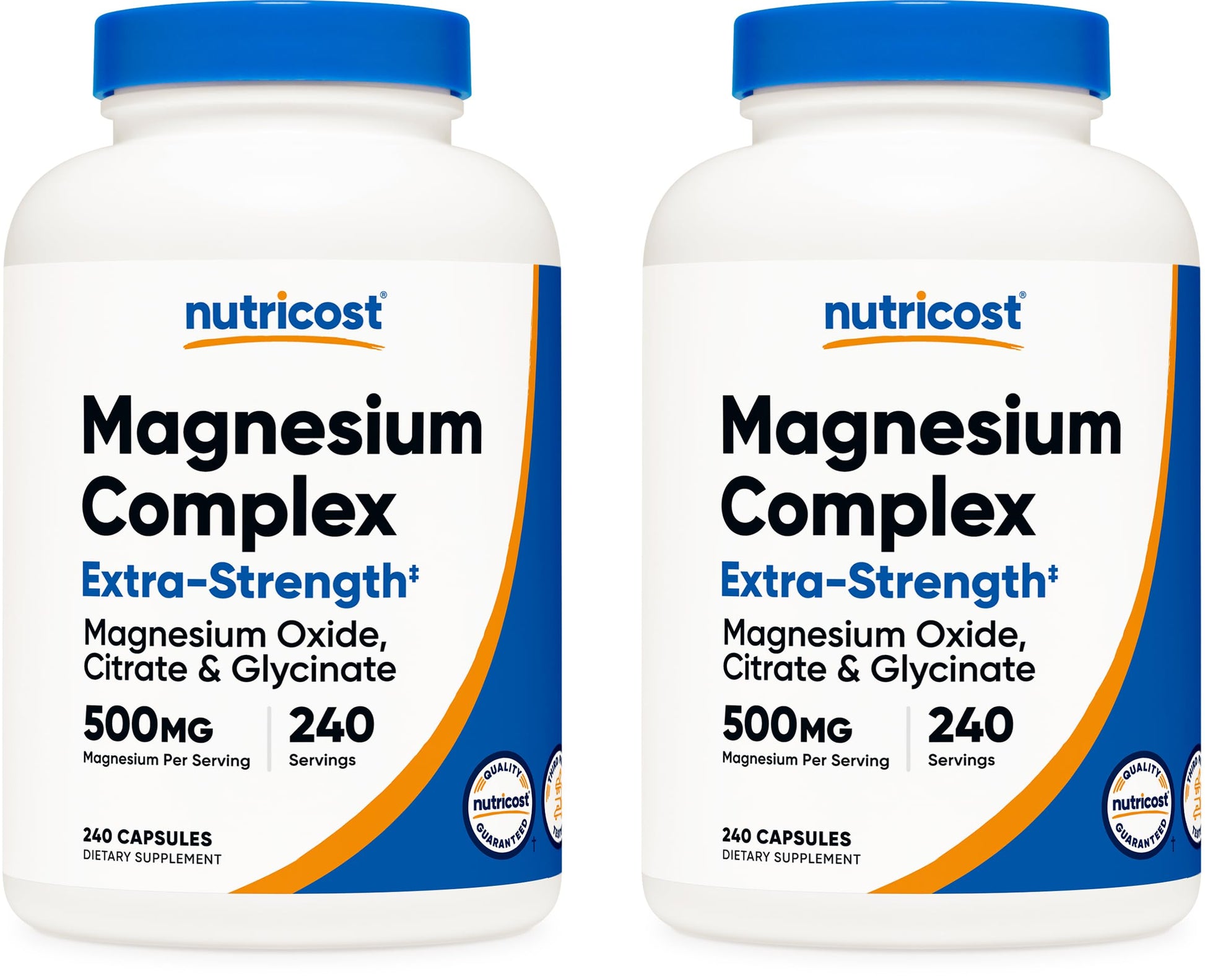 Nutricost Magnesium Complex Extra Strength 500mg, 480 Capsules