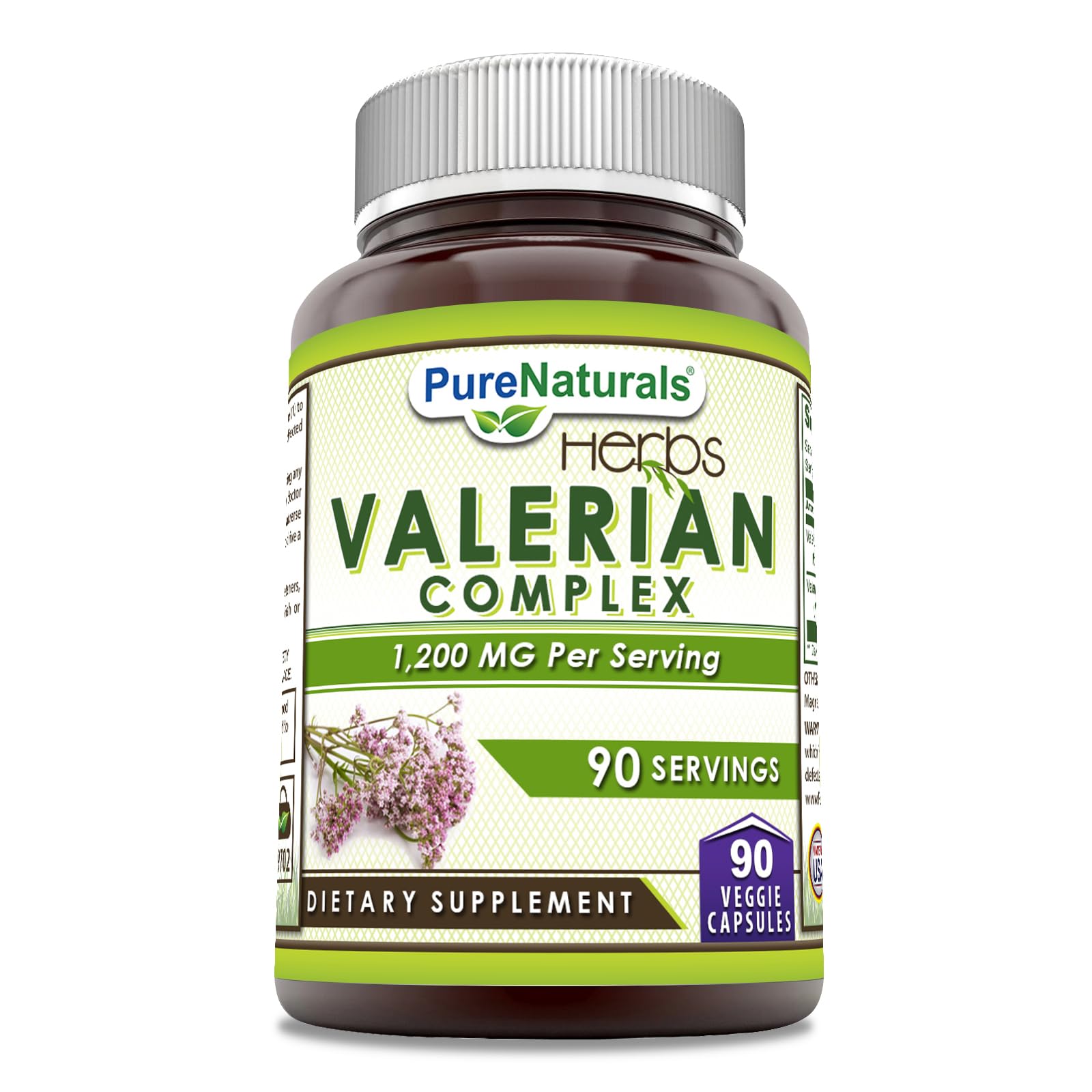 Pure Naturals Valerian Complex Supplement Capsule 1 Count