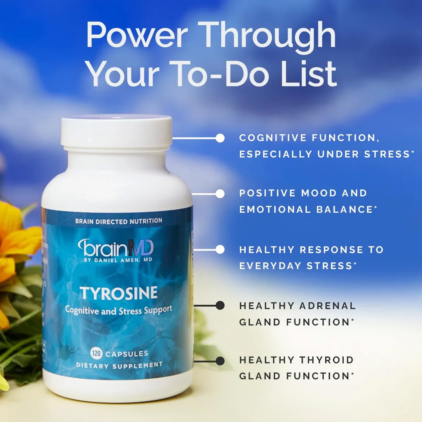 BRAINMD Dr Amen Tyrosine Capsule 120