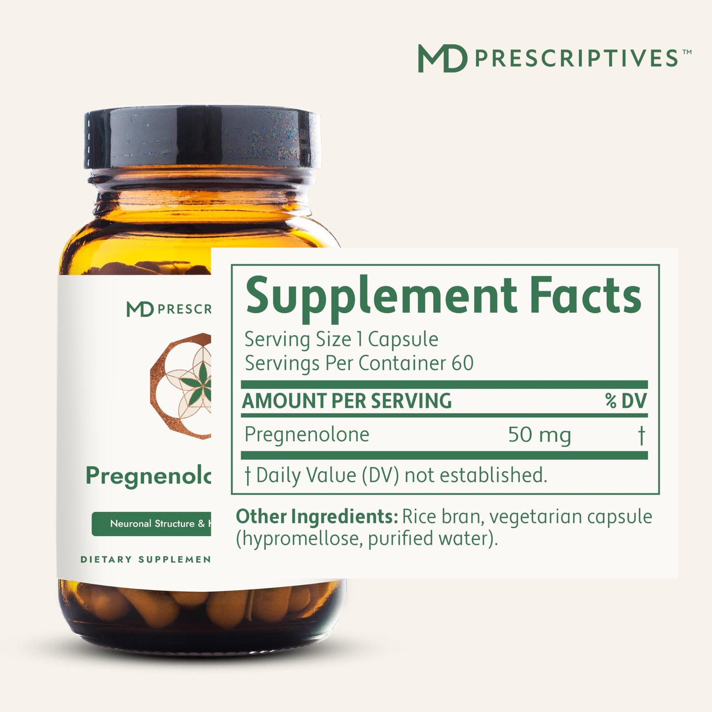 MD Prescriptives Pregnenolone Capsules 60