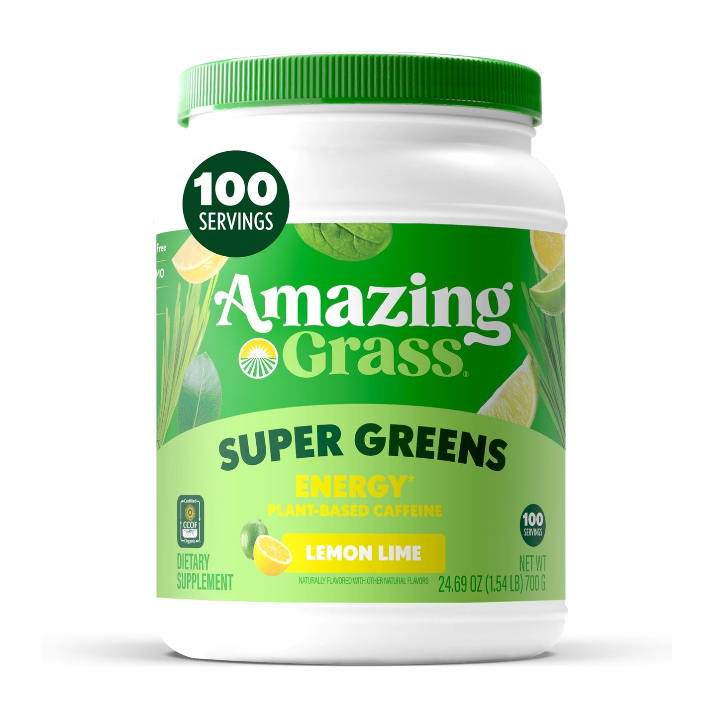 Amazing Grass Green Superfood Energy Powder 24.7 Ounce